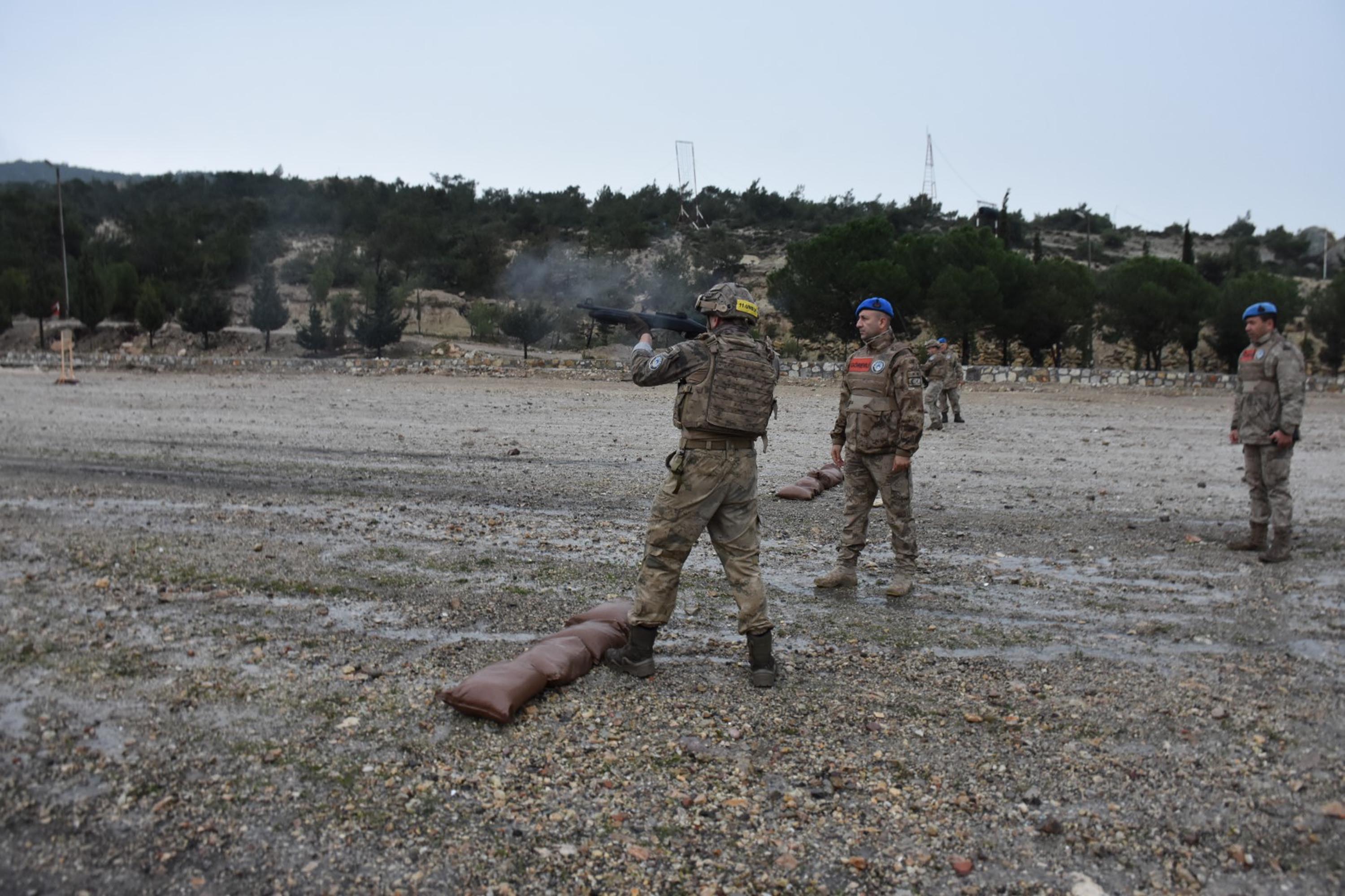 Jandarma Komando Özel Harekat birlikleri, ‘Savaşçı Yarışması'nda mücadele ediyor