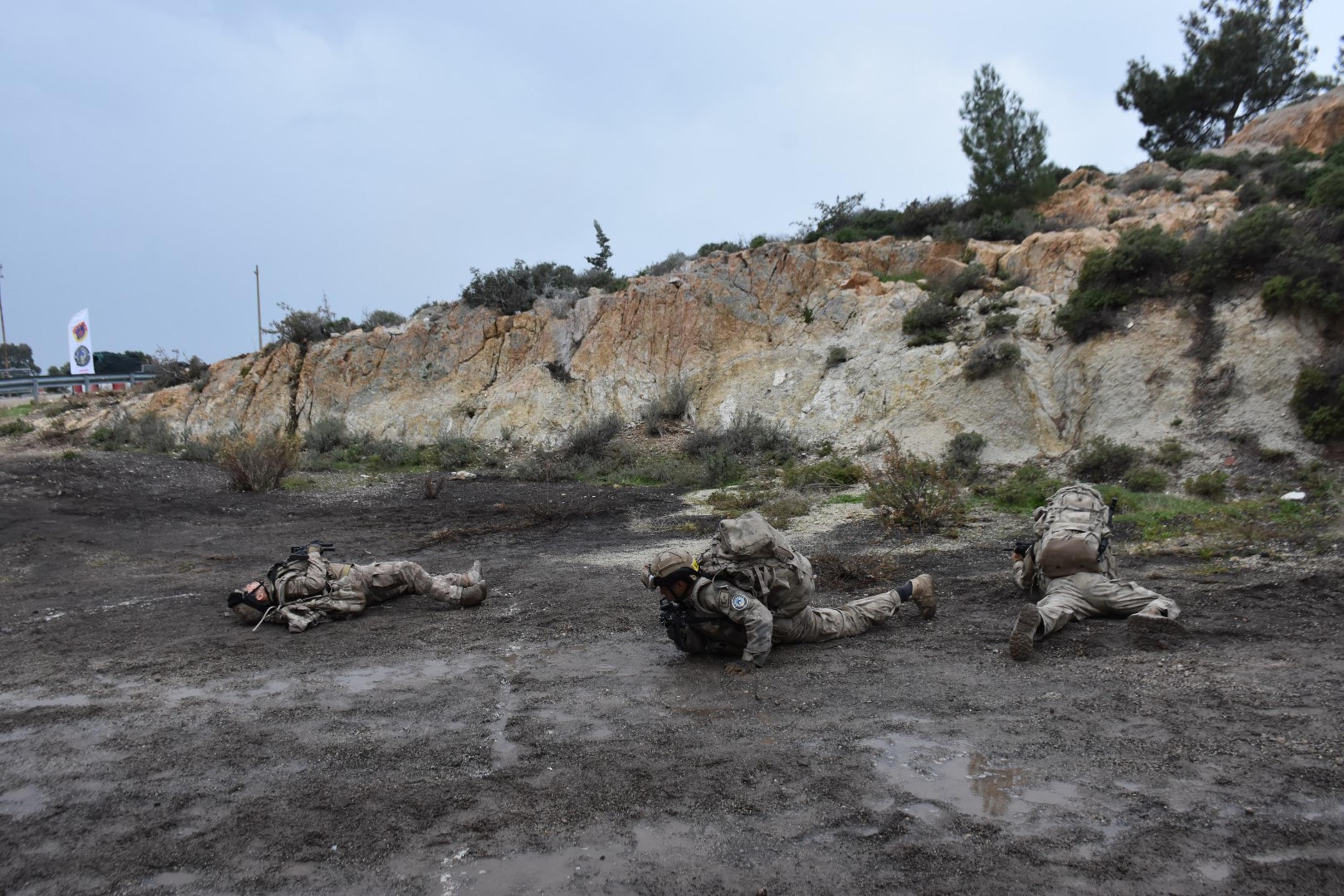 Jandarma Komando Özel Harekat birlikleri, ‘Savaşçı Yarışması'nda mücadele ediyor