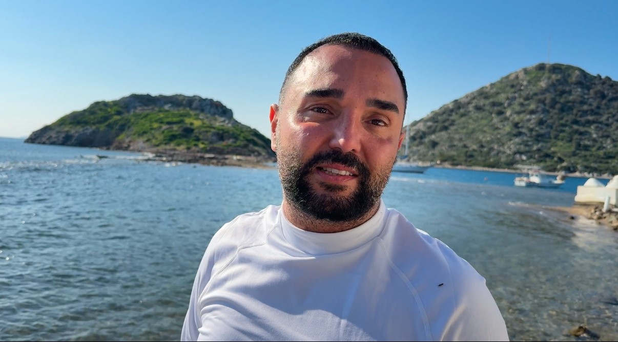 Bodrum'da deniz çekildi, tarihi 'Kral Yolu' ortaya çıktı