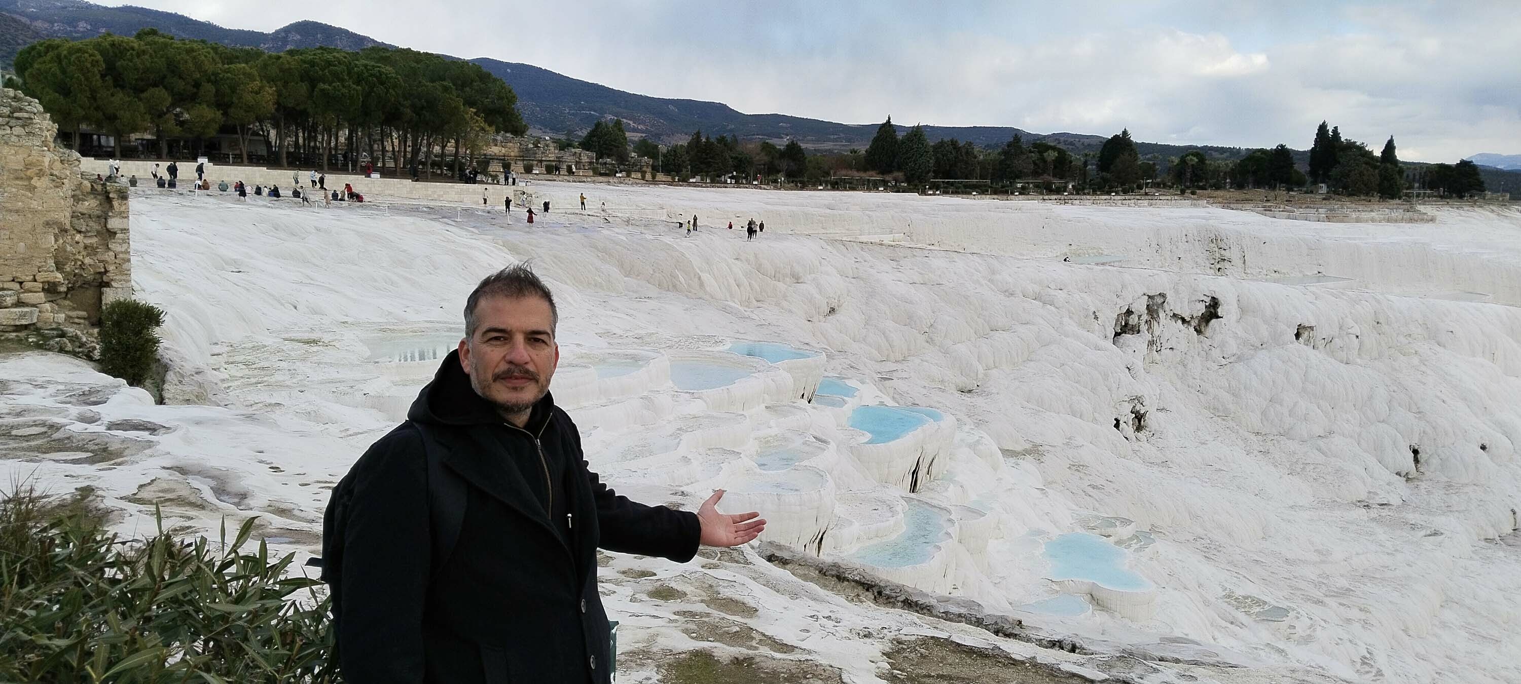 Pamukkale'de kuraklık tehdidi; suyun debisi düştü
