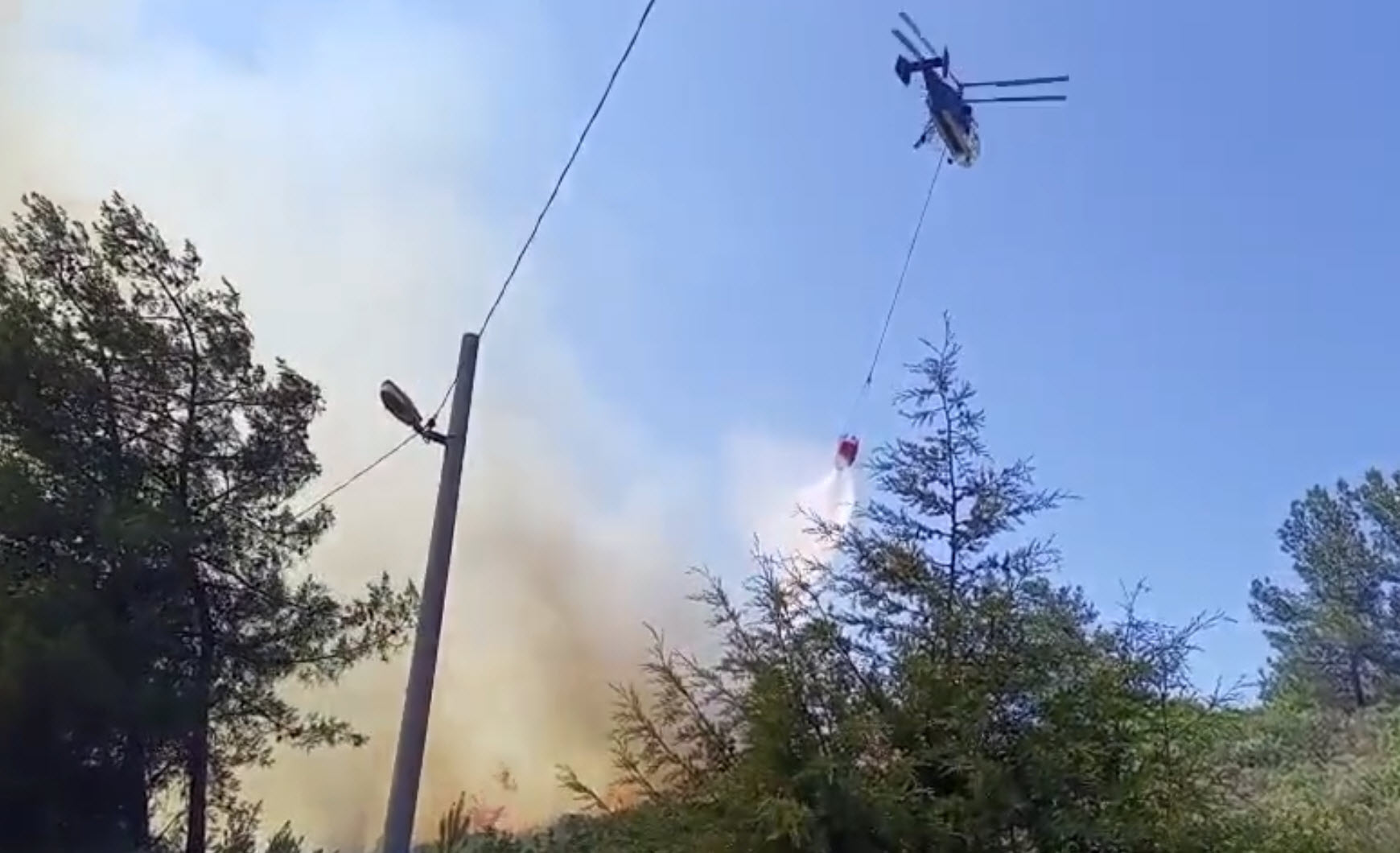 İzmir'de 2 ayrı noktada orman yangını 