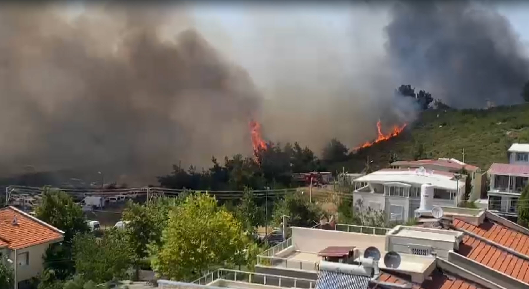 İzmir'de 2 ayrı noktada orman yangını 