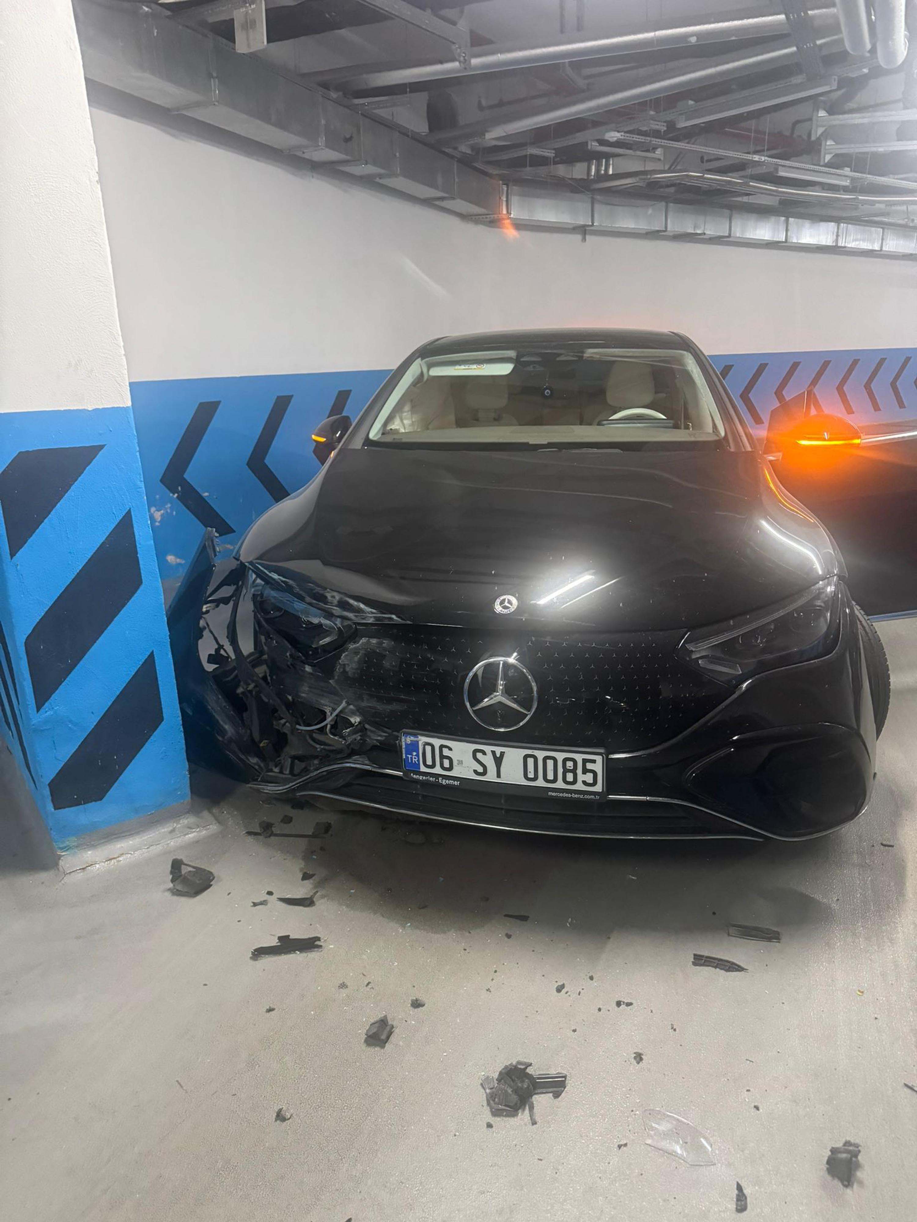 Vale, müşterinin 7 milyon liralık otomobilini pert etti