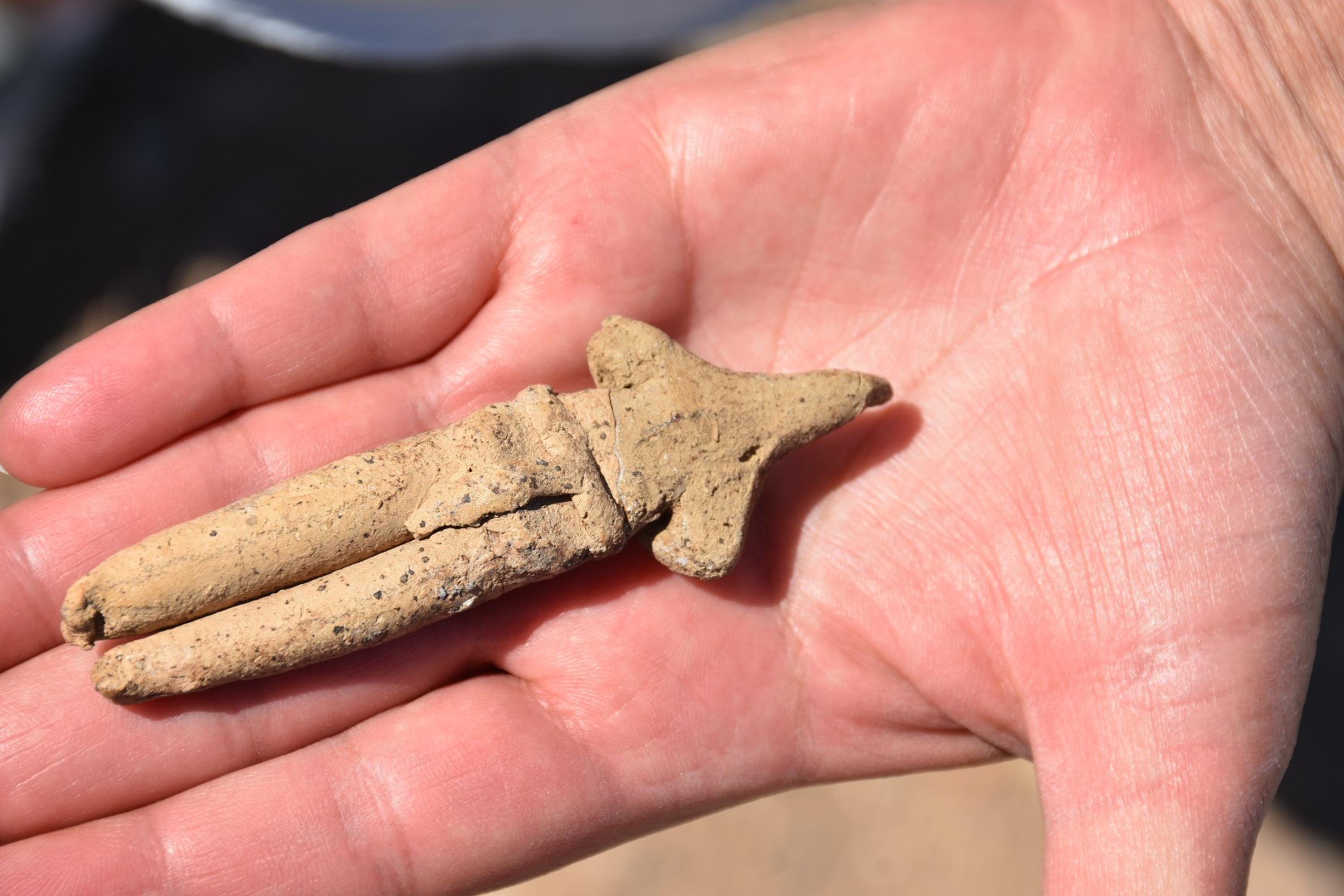 Ulucak Höyüğü'nde 8 bin yıllık Göbeklitepe üslubunda heykelci