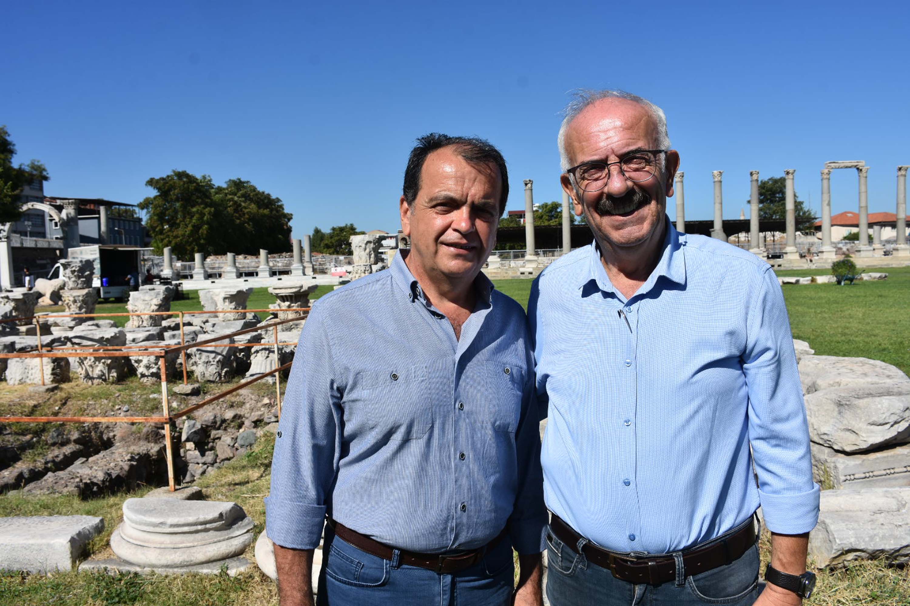 Smyrna Antik Kenti'nde İzmir'in tekstil kenti olduğunu gösteren objeler bulundu