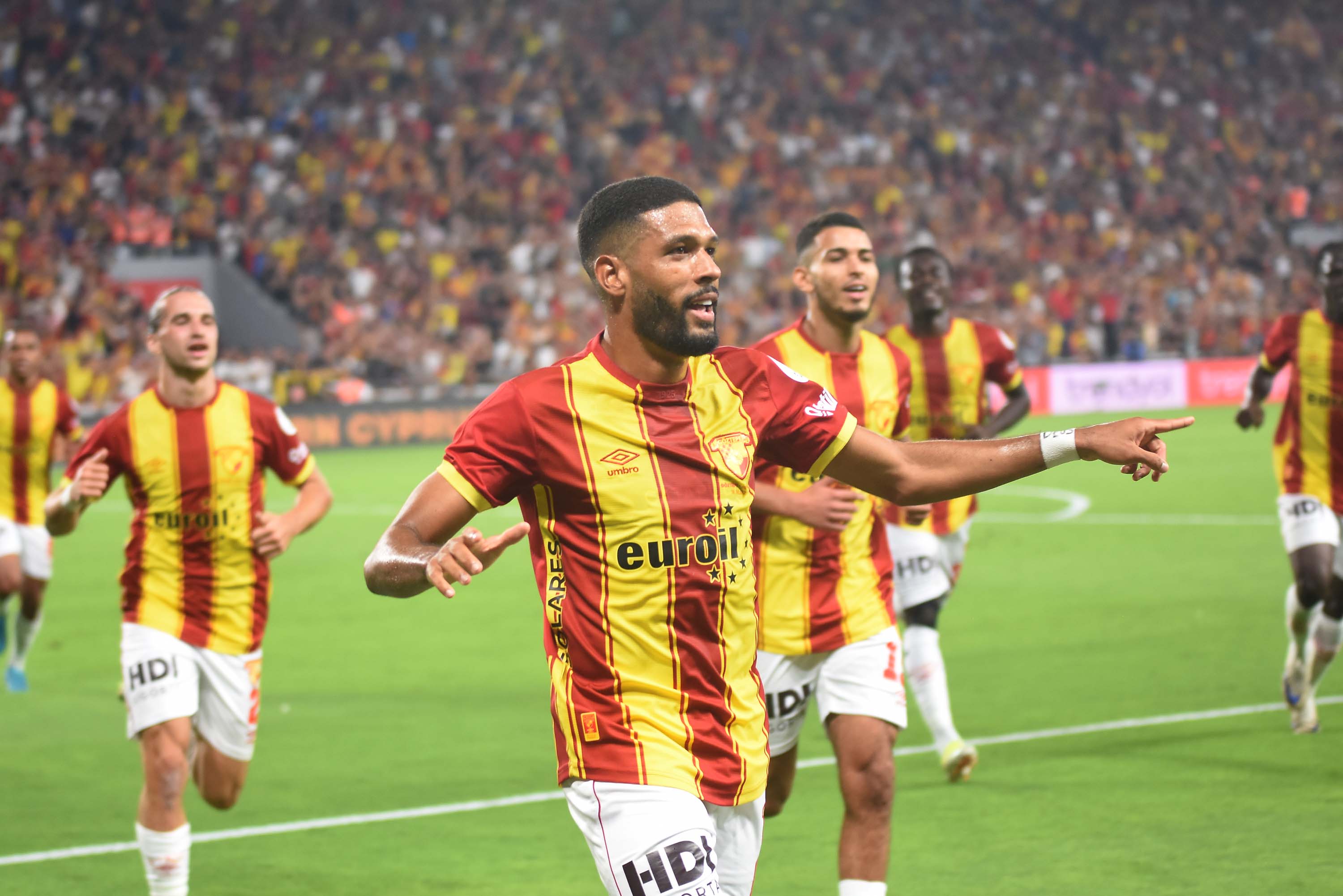 Göztepe-Beşiktaş maçınan özel kareler...