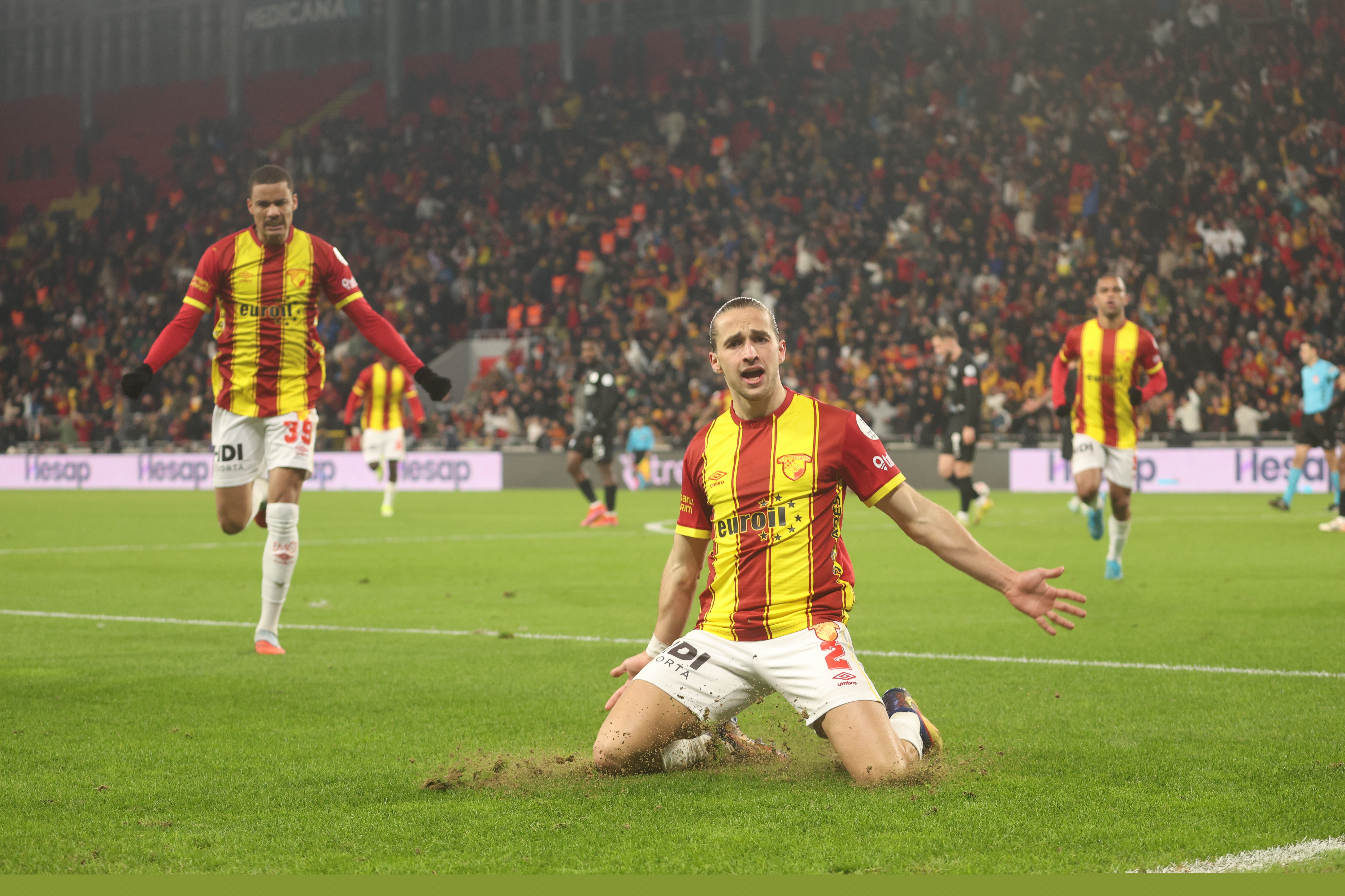 Göztepe-Çaykur Rizespor maçından kareler