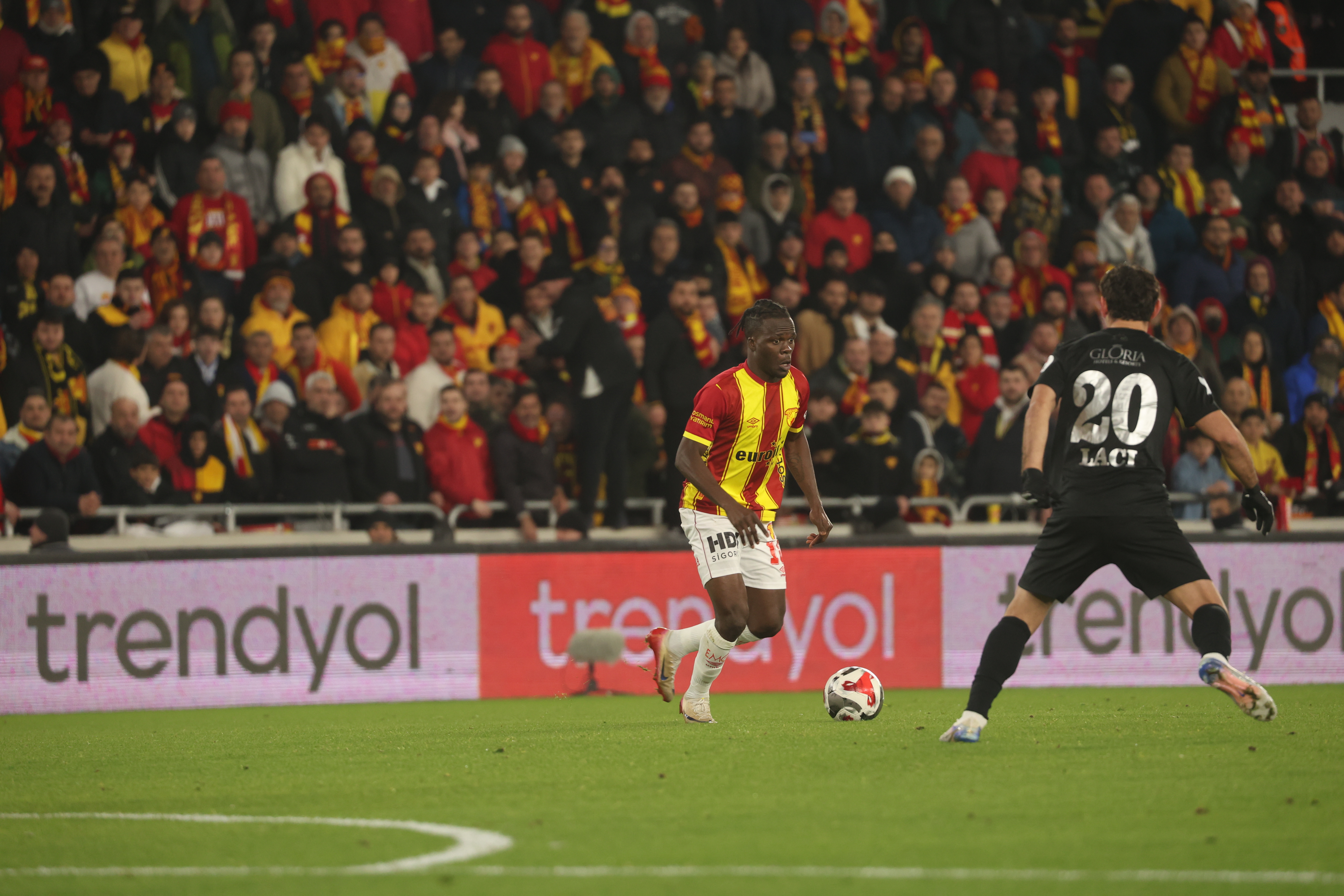 Göztepe-Çaykur Rizespor maçından kareler