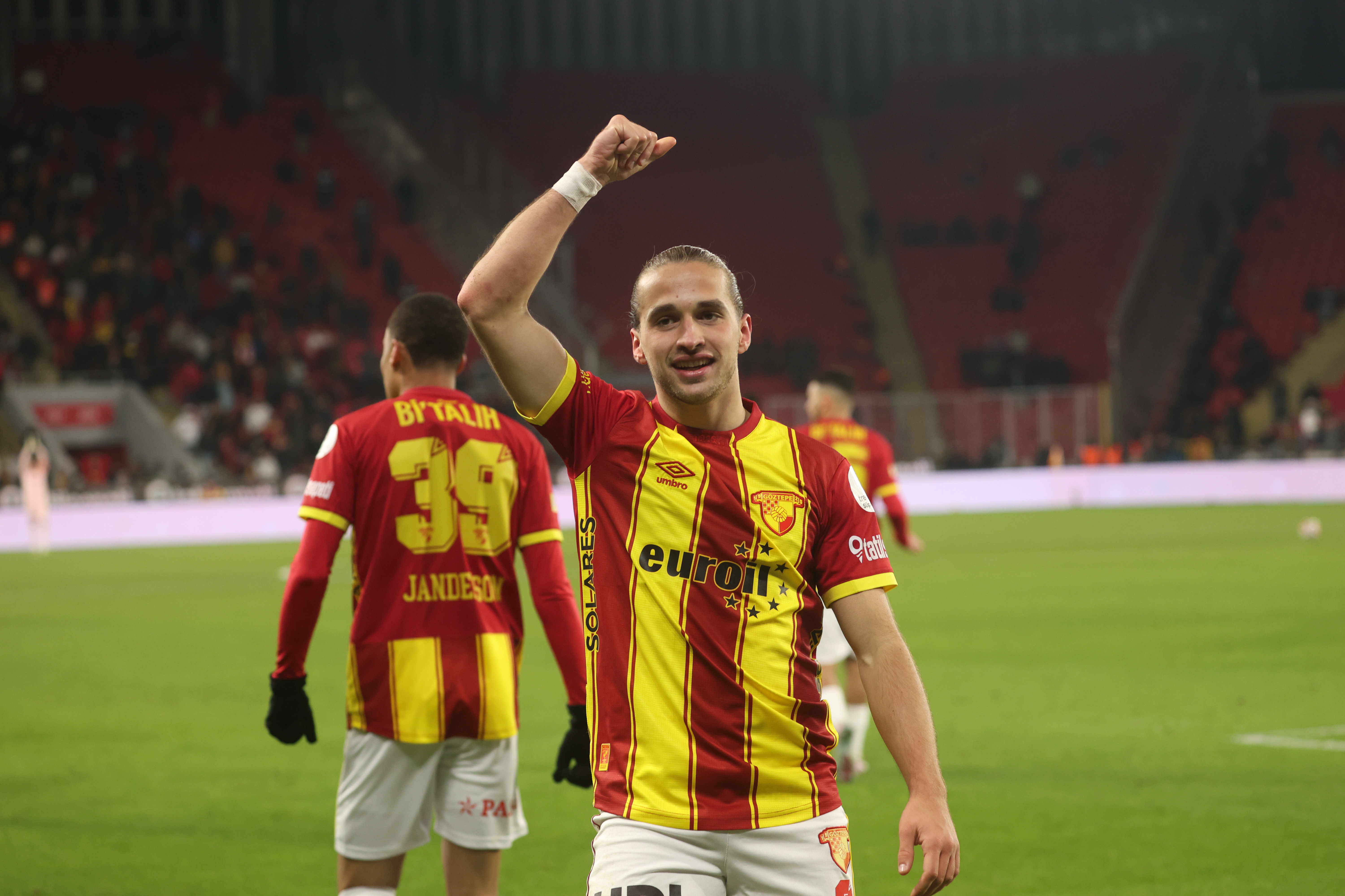 Göztepe-Çaykur Rizespor maçından kareler