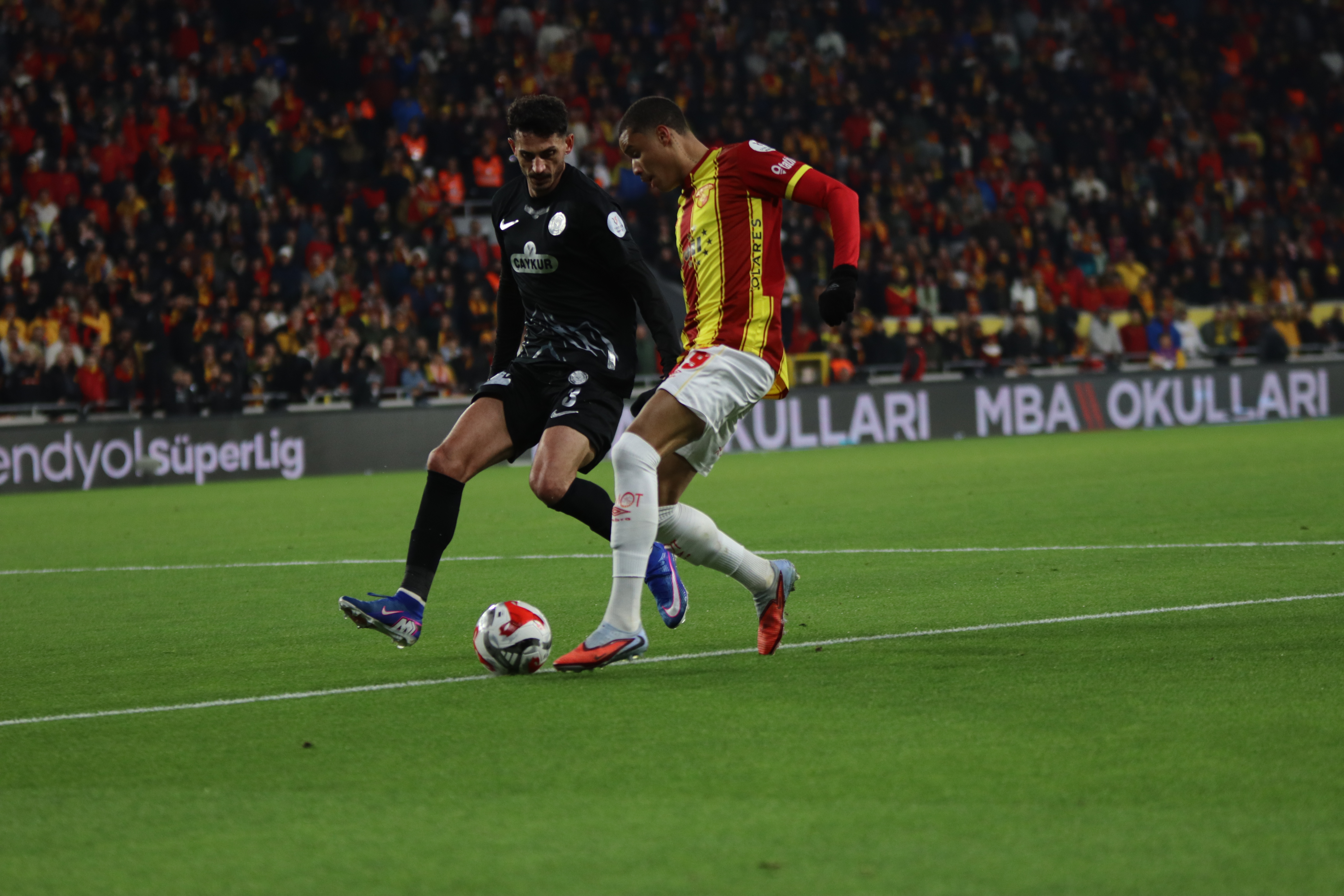 Göztepe-Çaykur Rizespor maçından kareler