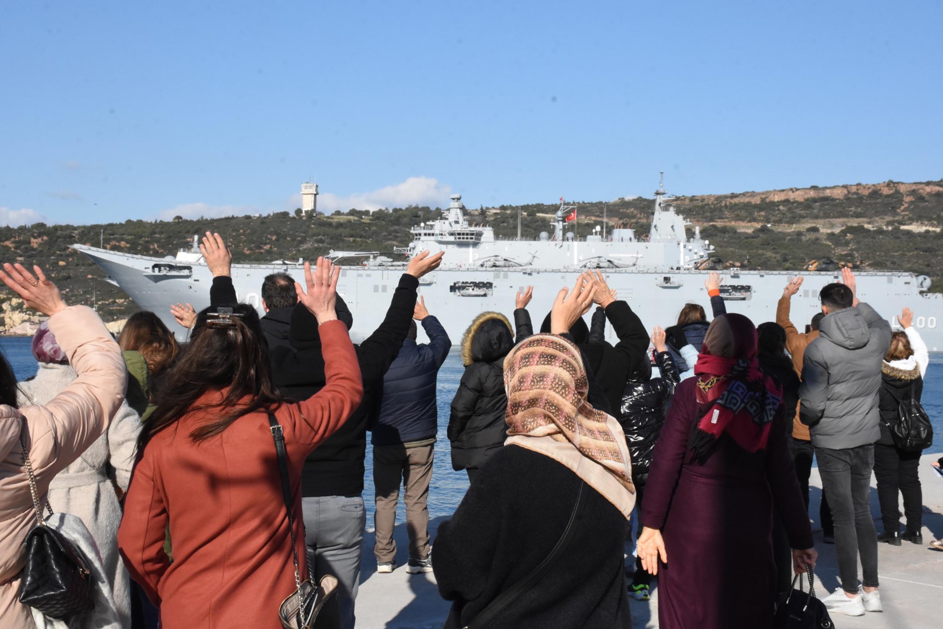 Anadolu Türk Deniz Görev Kuvveti, NATO görevine uğurlandı