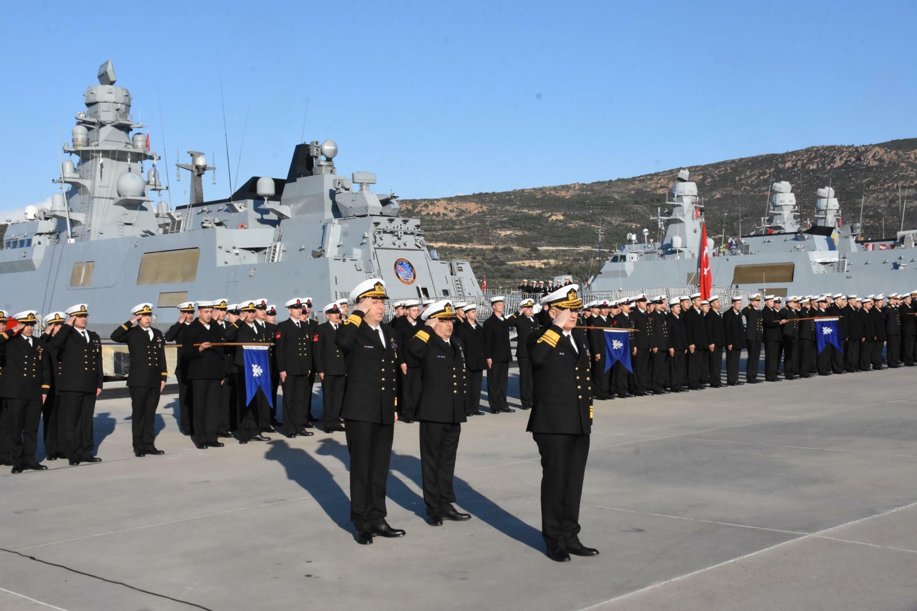 Anadolu Türk Deniz Görev Kuvveti, NATO görevine uğurlandı