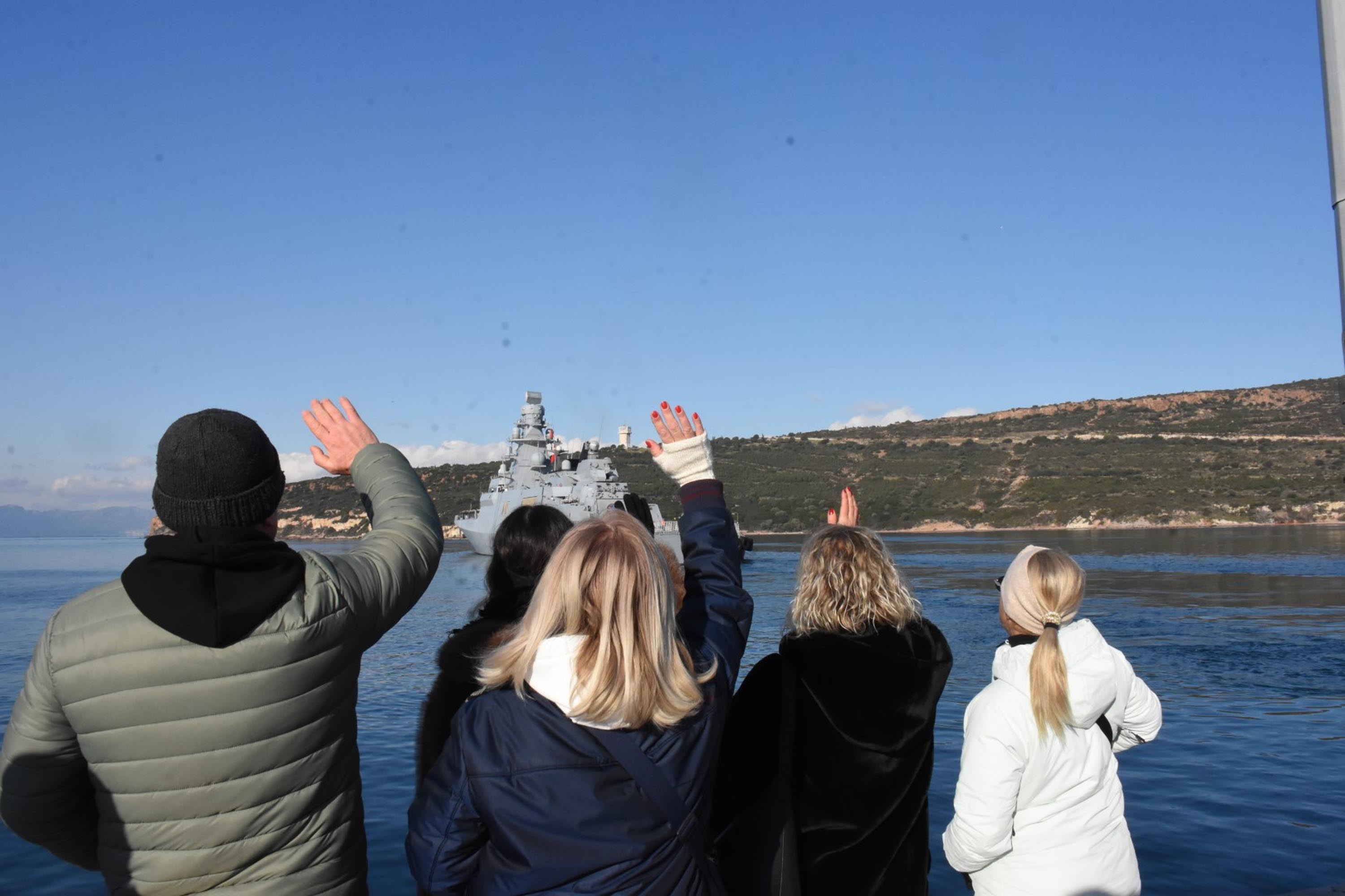 Anadolu Türk Deniz Görev Kuvveti, NATO görevine uğurlandı