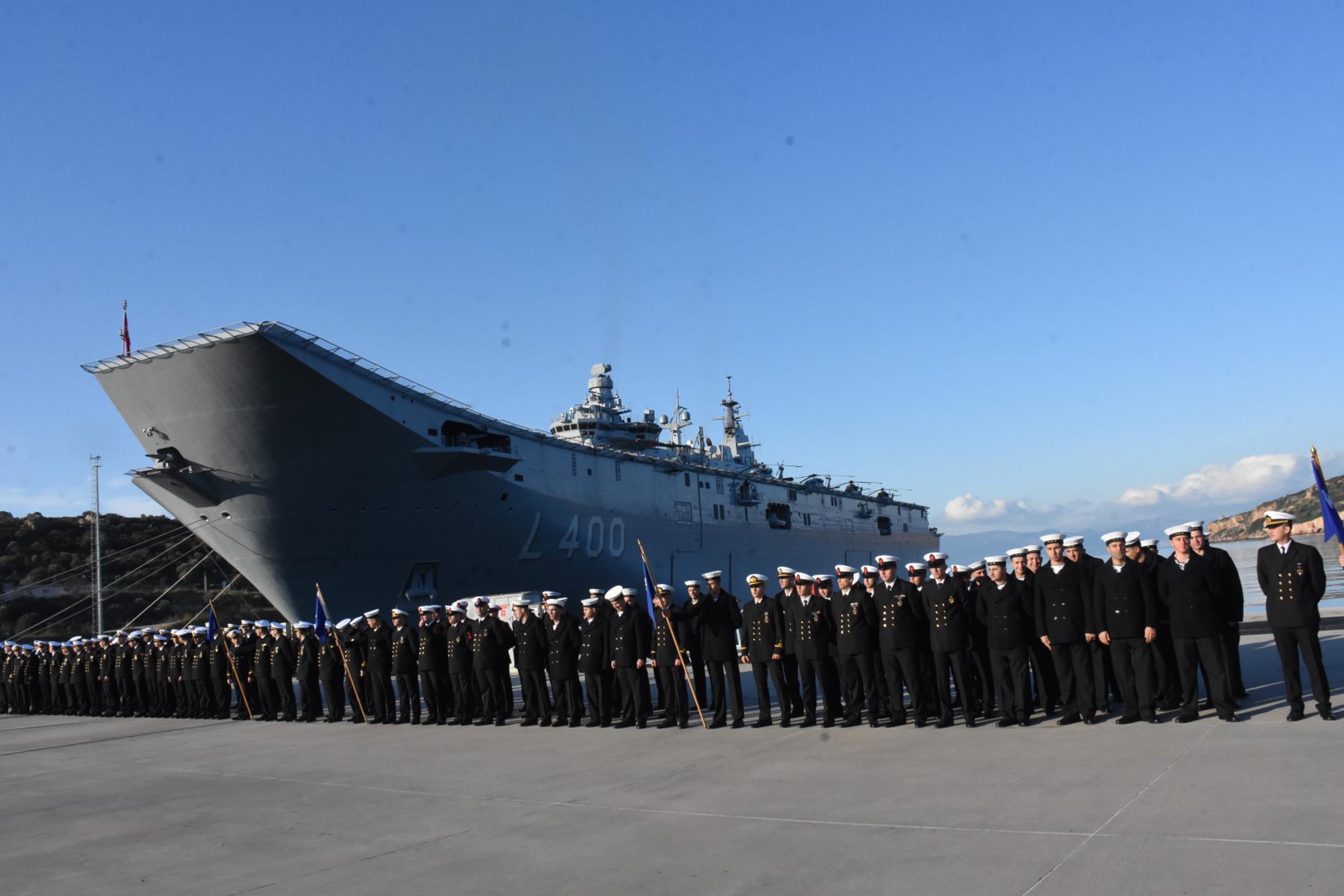 Anadolu Türk Deniz Görev Kuvveti, NATO görevine uğurlandı