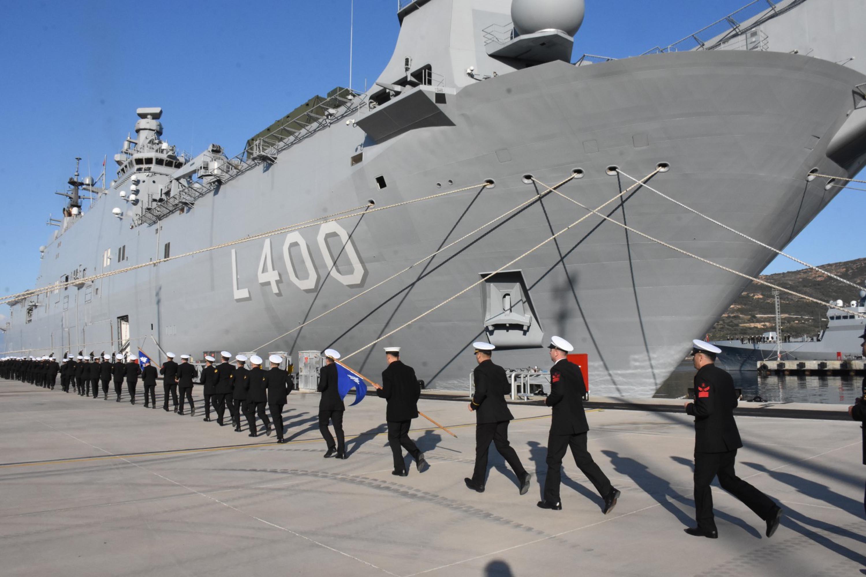 Anadolu Türk Deniz Görev Kuvveti, NATO görevine uğurlandı