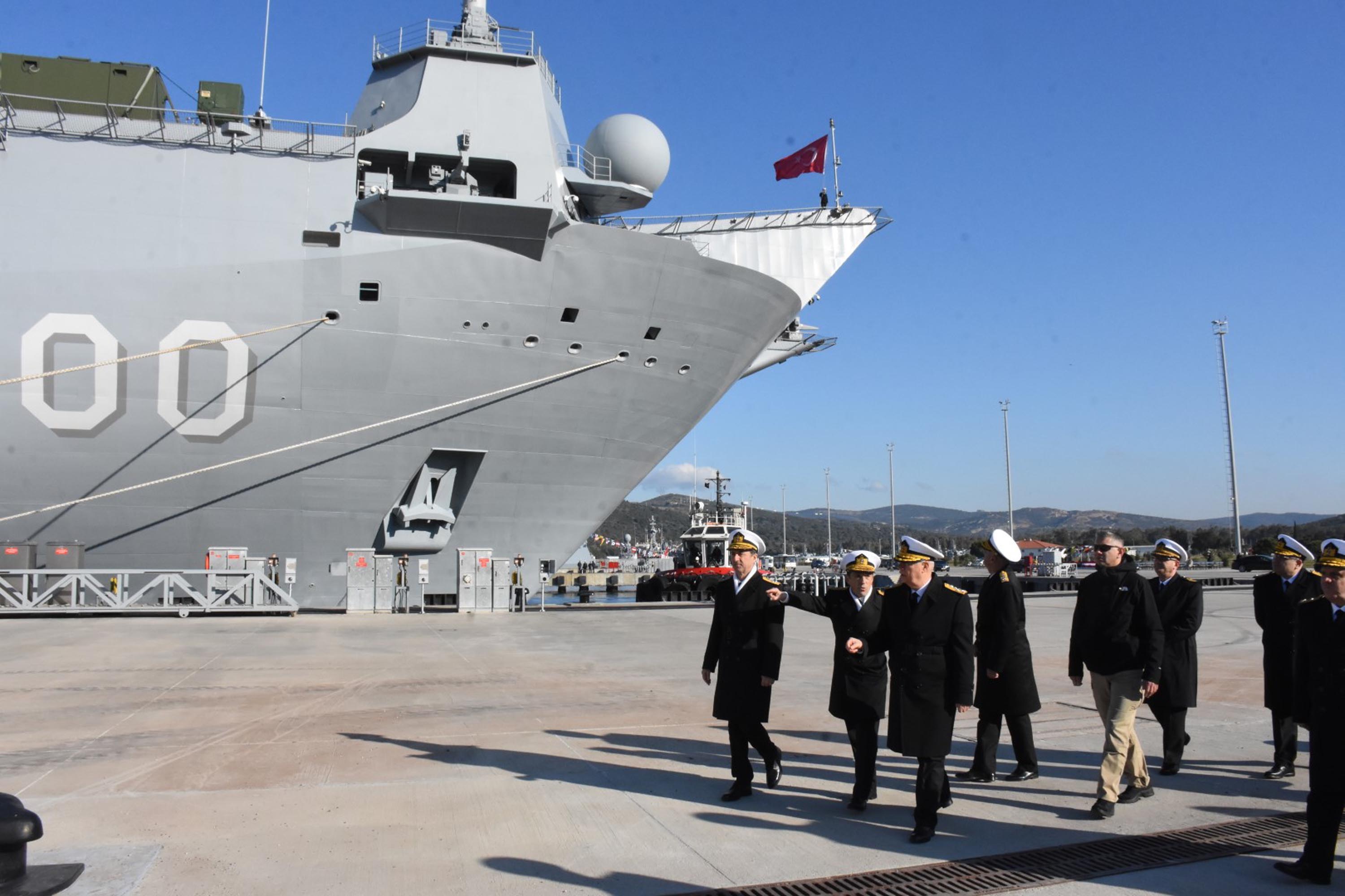 Anadolu Türk Deniz Görev Kuvveti, NATO görevine uğurlandı