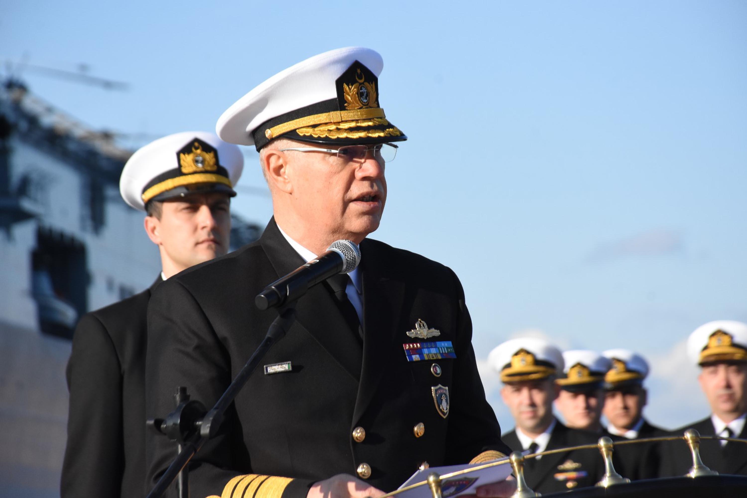 Anadolu Türk Deniz Görev Kuvveti, NATO görevine uğurlandı