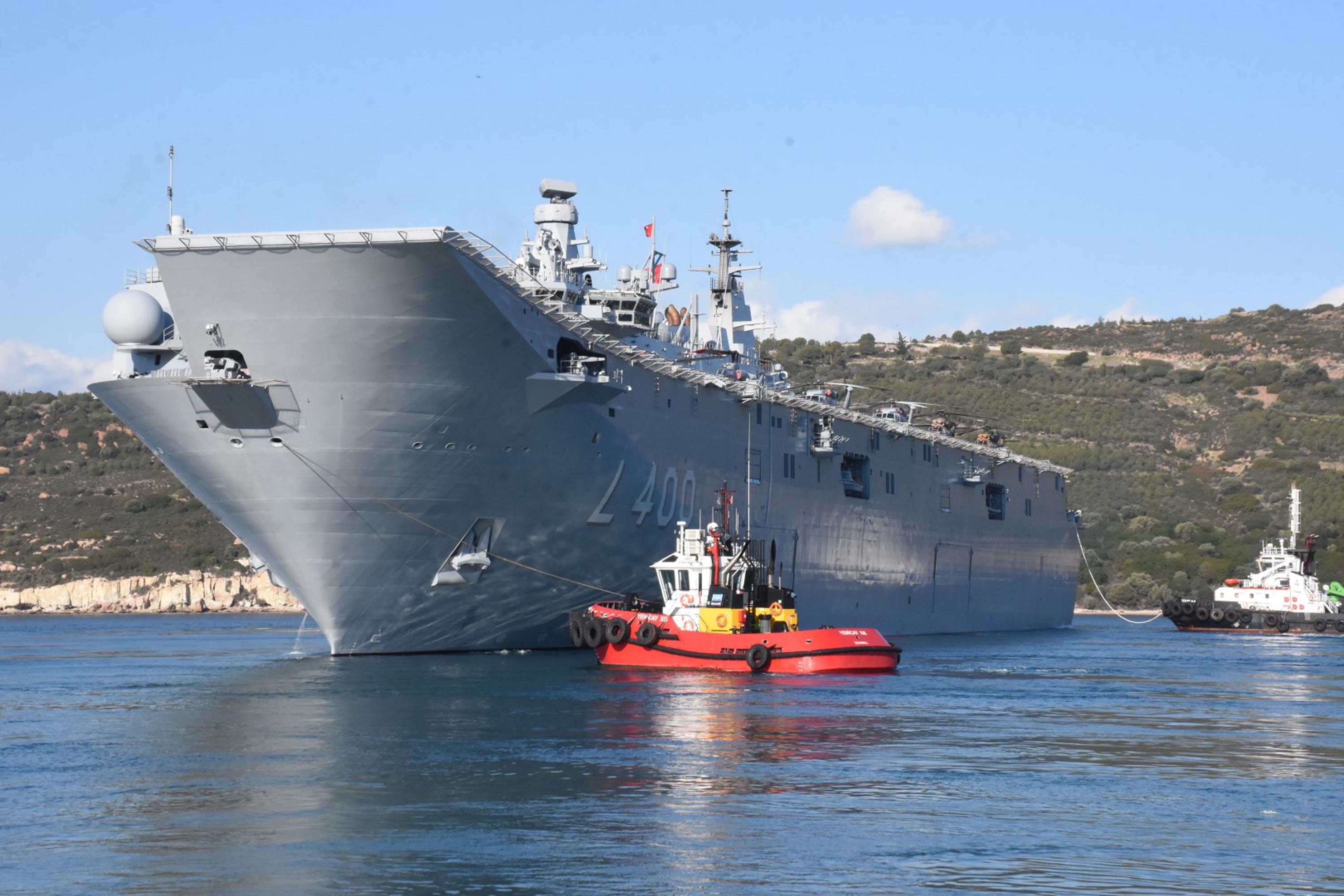 Anadolu Türk Deniz Görev Kuvveti, NATO görevine uğurlandı