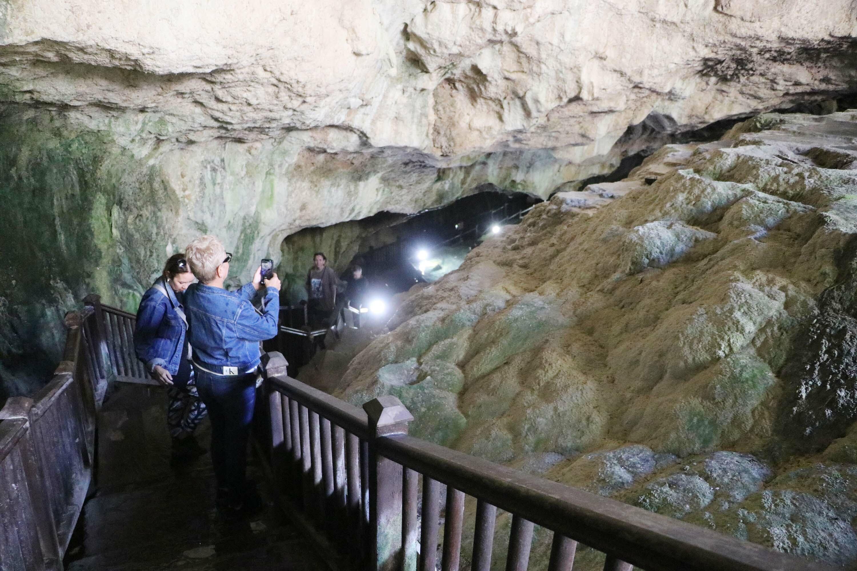 Yeraltındaki Pamukkale'ye ilgi giderek artıyor