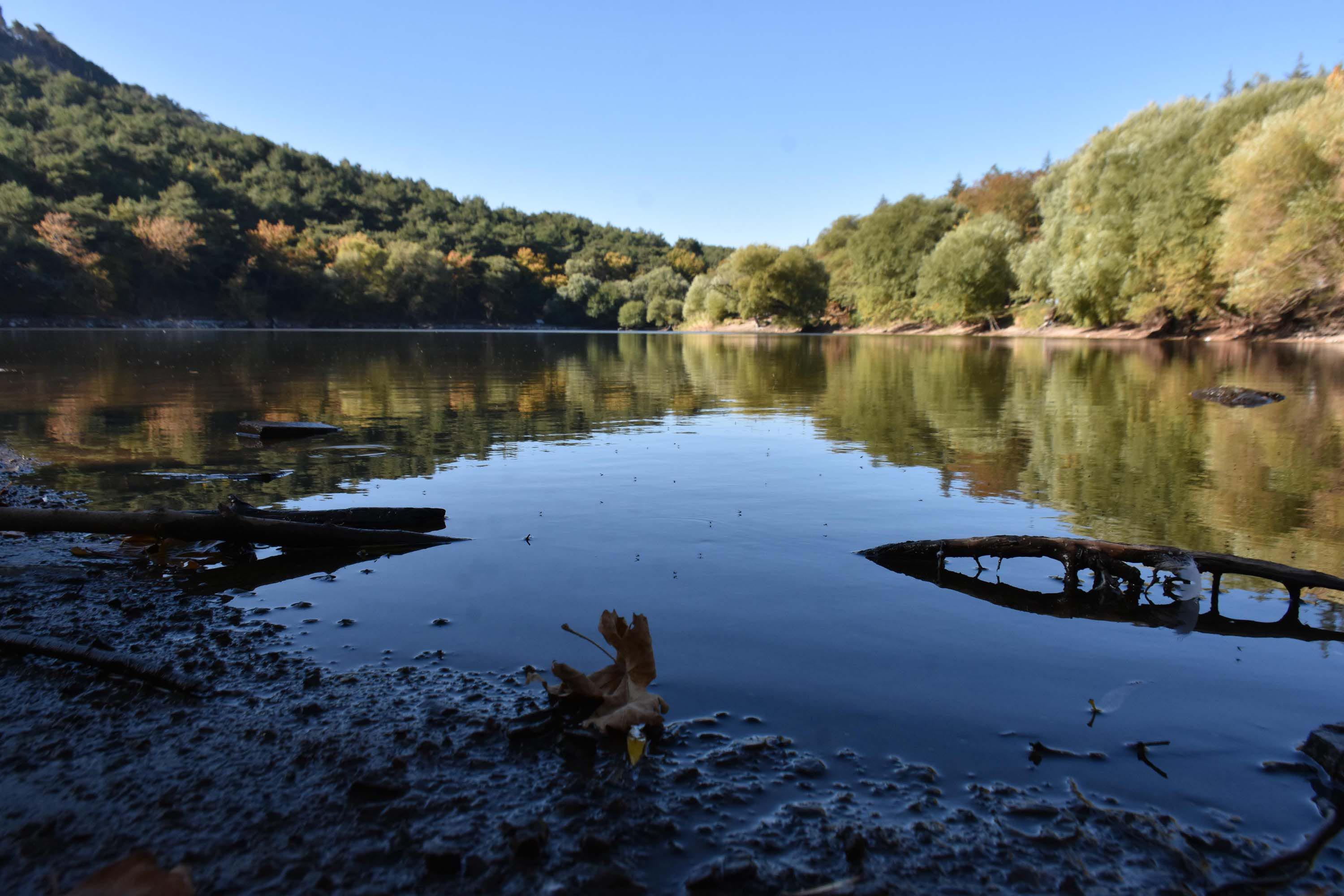 Karagöl Tabiat Parkı’nda sonbahar manzarası