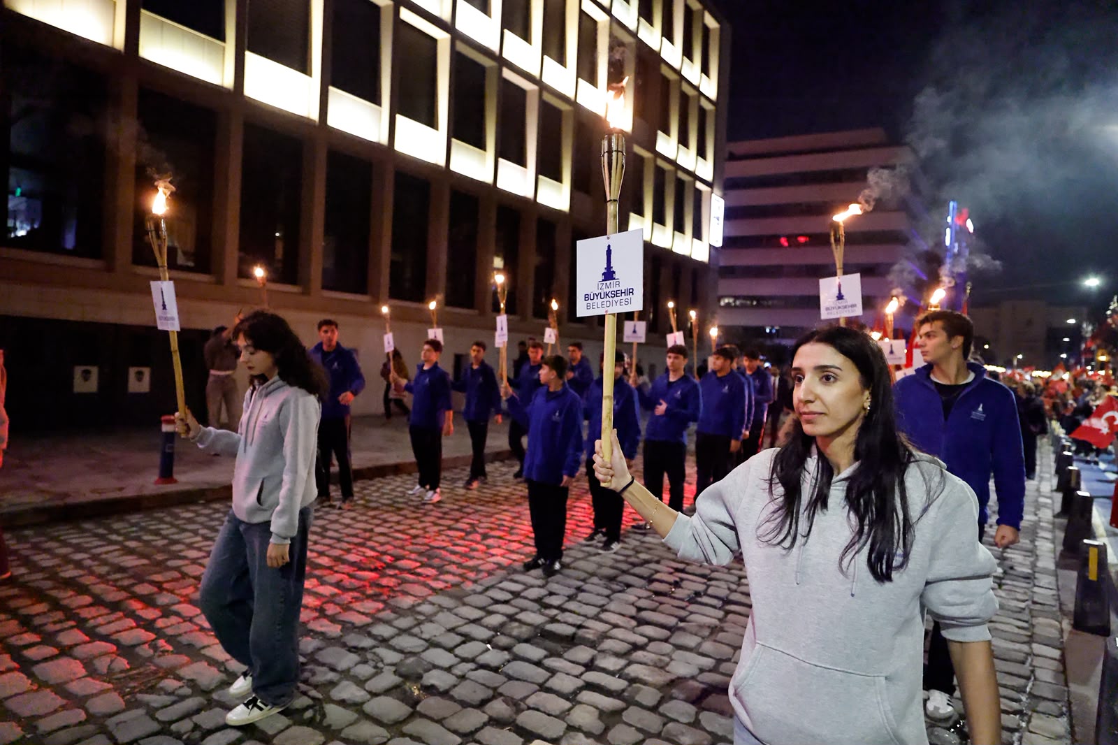 İzmir’de Cumhuriyet coşkusu
