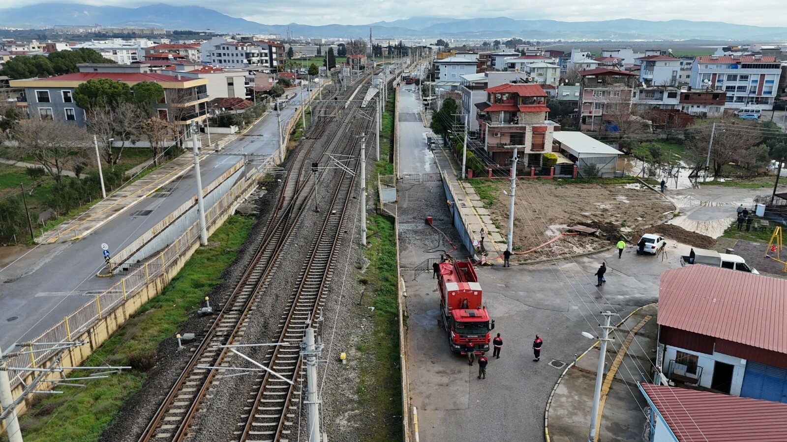 Kamyonet sürücüsünün öldüğü alt geçit