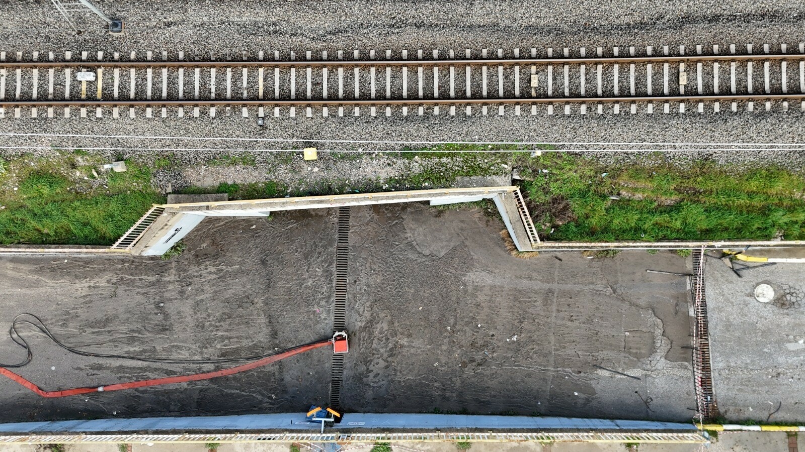 Kamyonet sürücüsünün öldüğü alt geçit