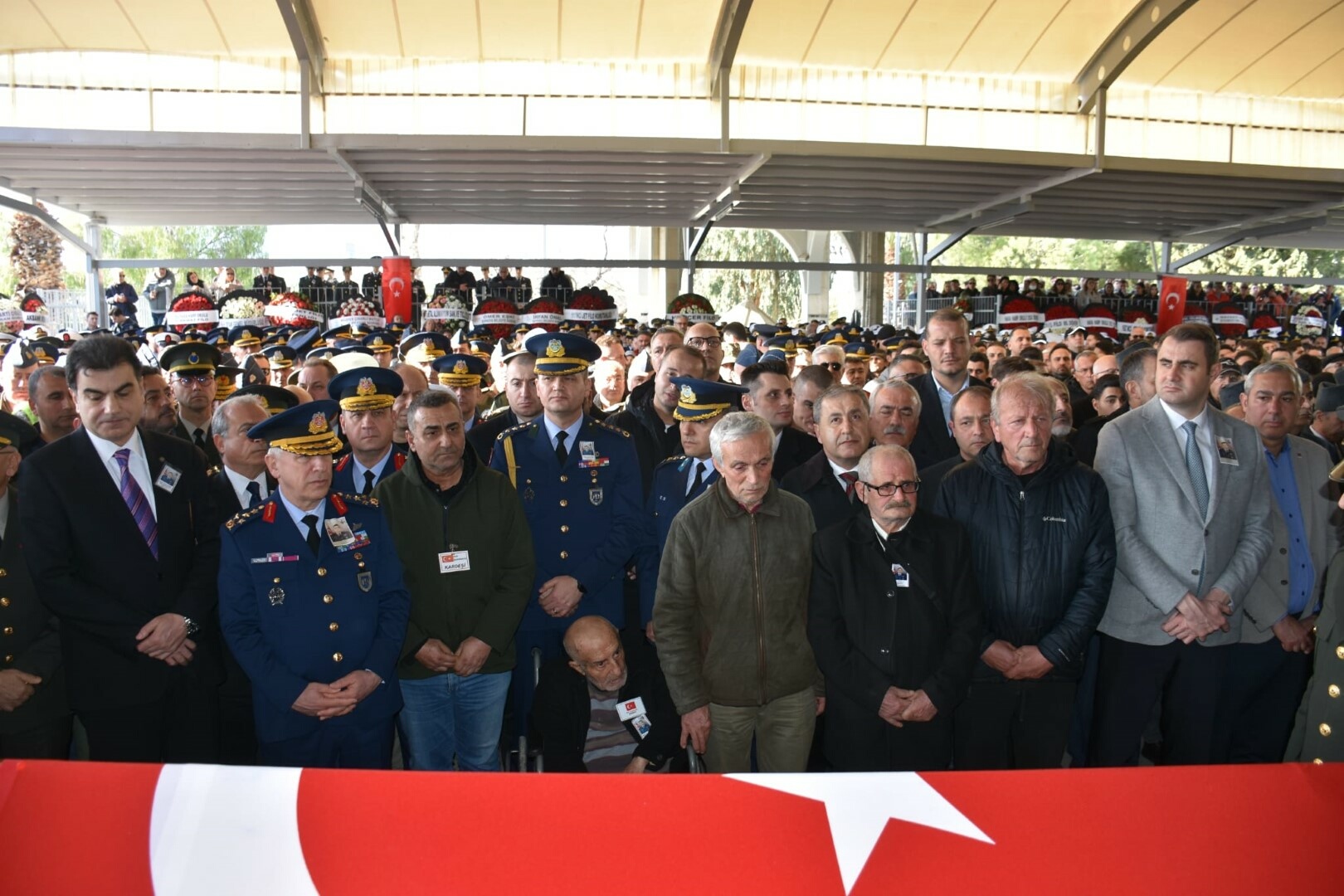 Şehit Hava Pilot Binbaşı İbrahim Bolat son yolculuğuna uğurlandı