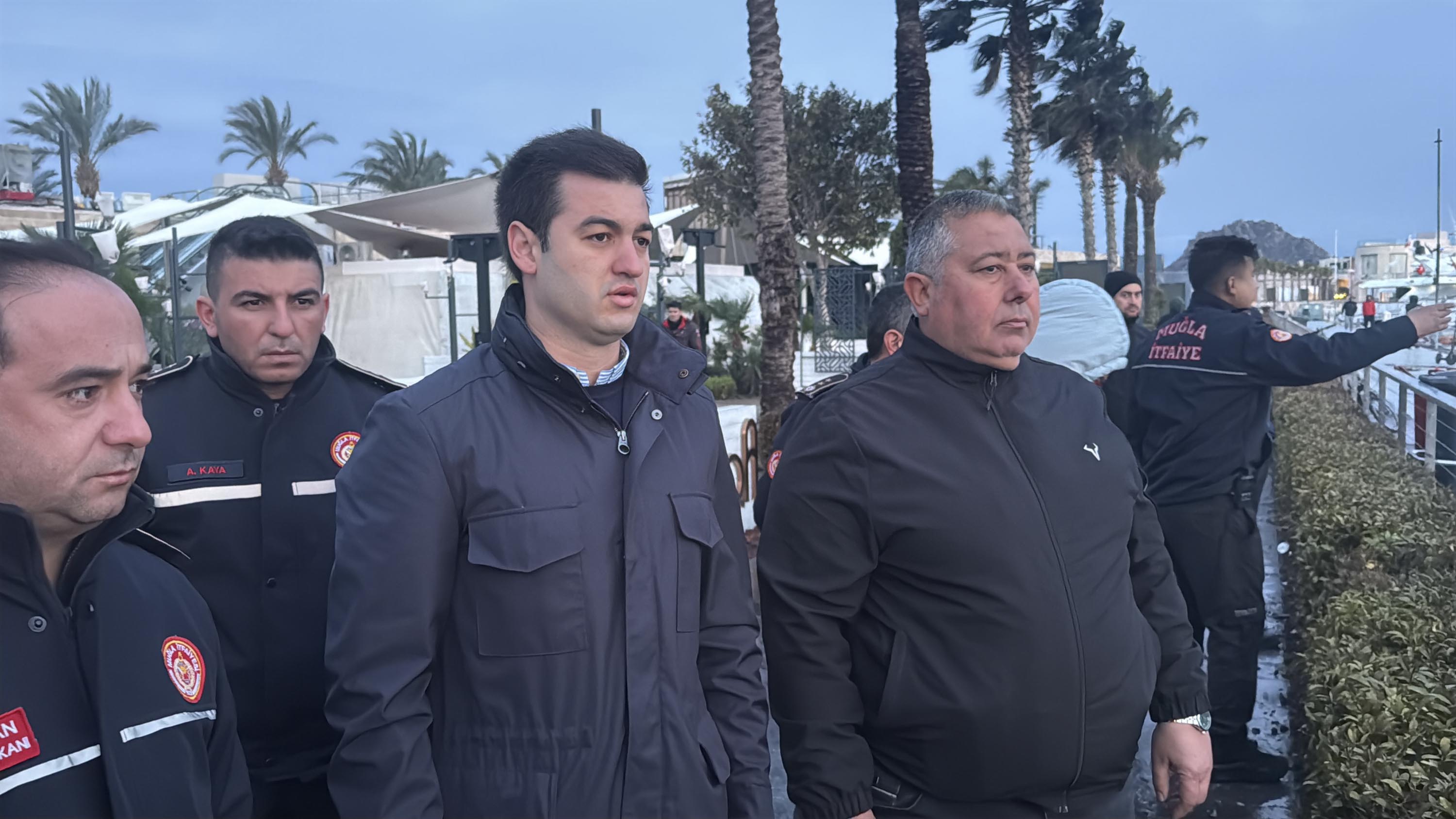 Bodrum’da marinada çıkan yangında 8 motoryat alev alev yandı