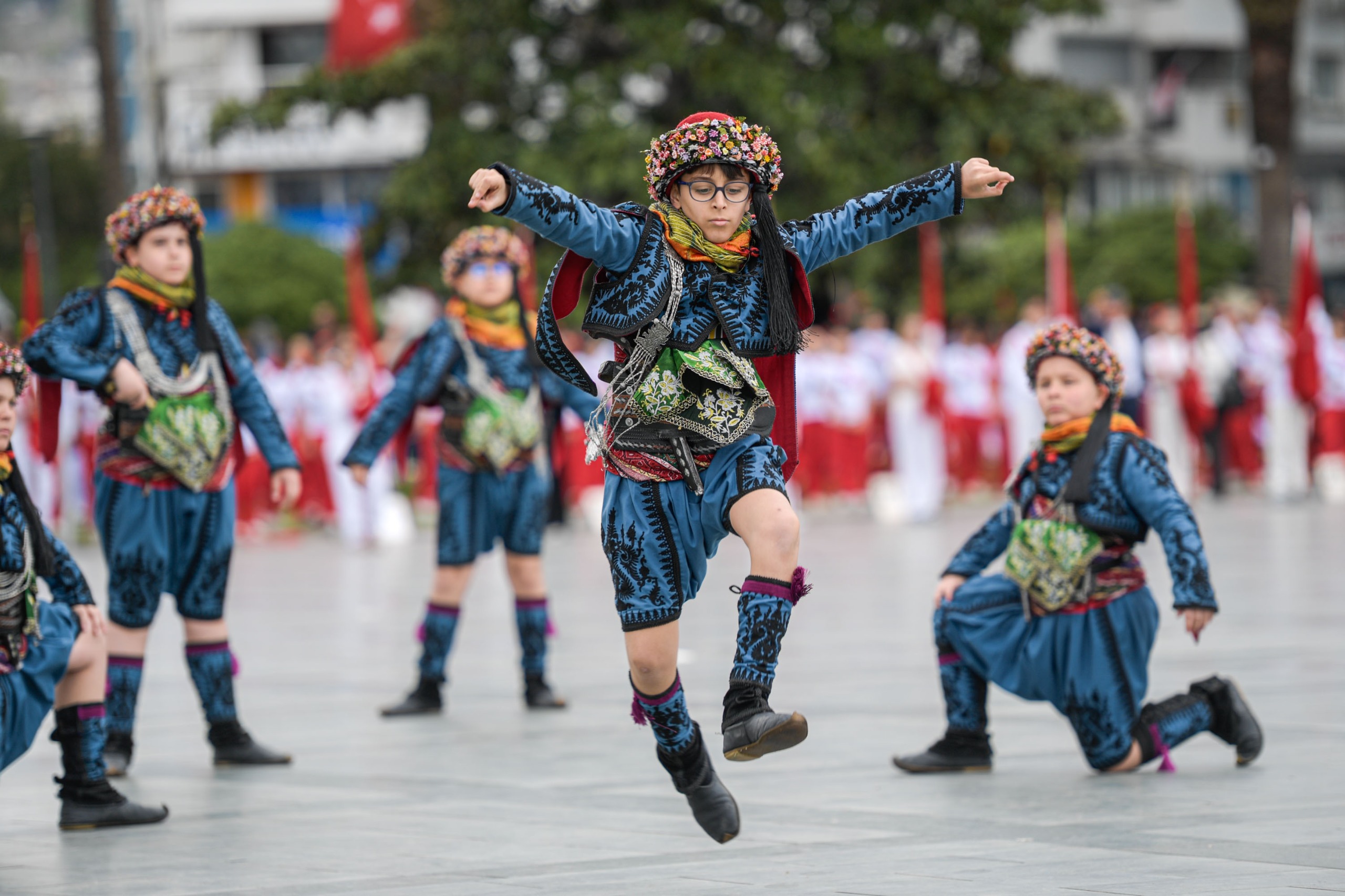 İzmir'de 23 Nisan coşkusu