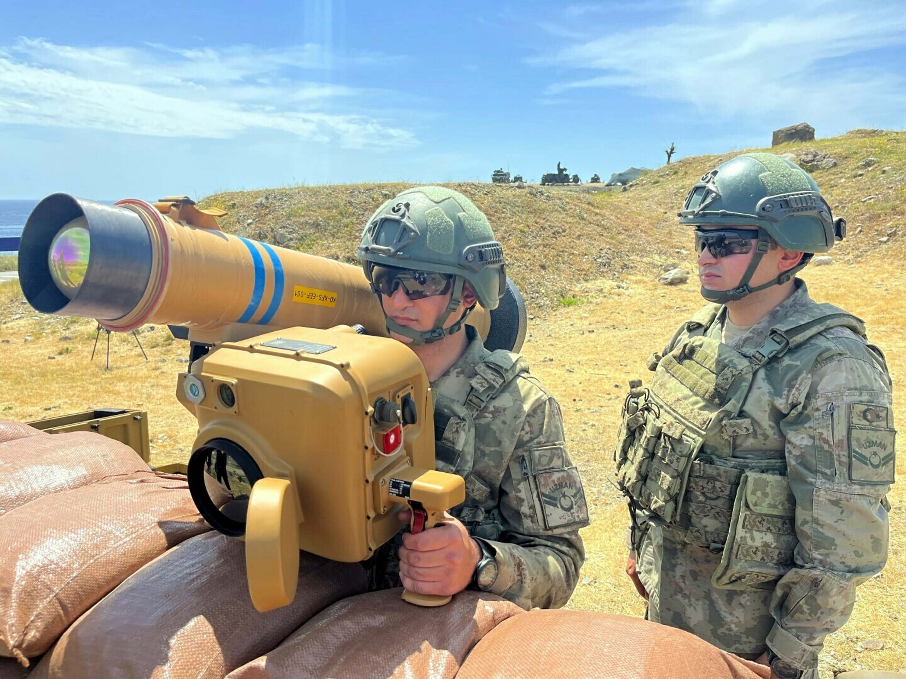 EFES-2026 Tatbikatı kapsamında Karaok tanksavar eğitimi yapıldı