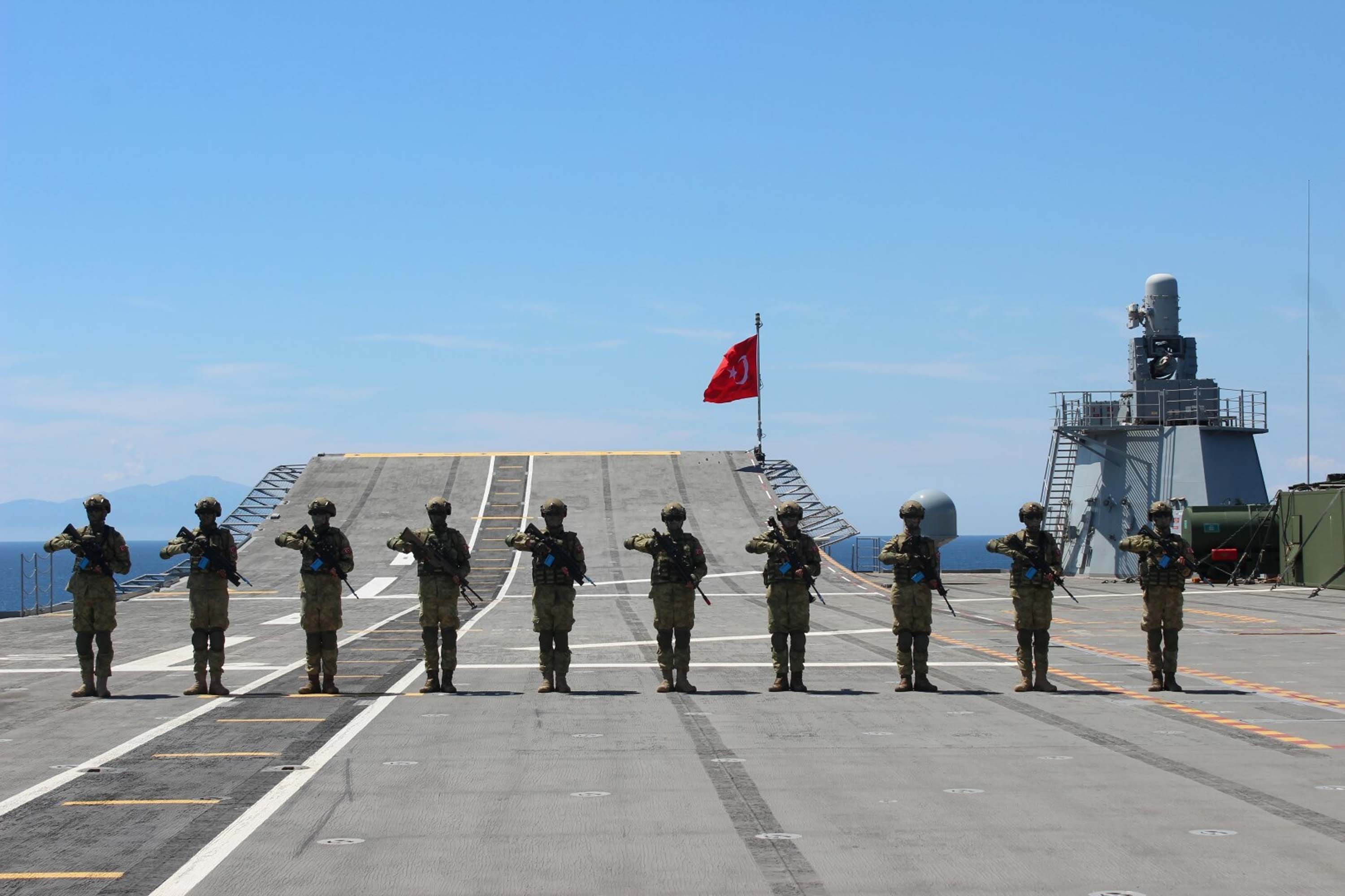 TCG Anadolu'nun imkan ve kabiliyetleri sergilendi