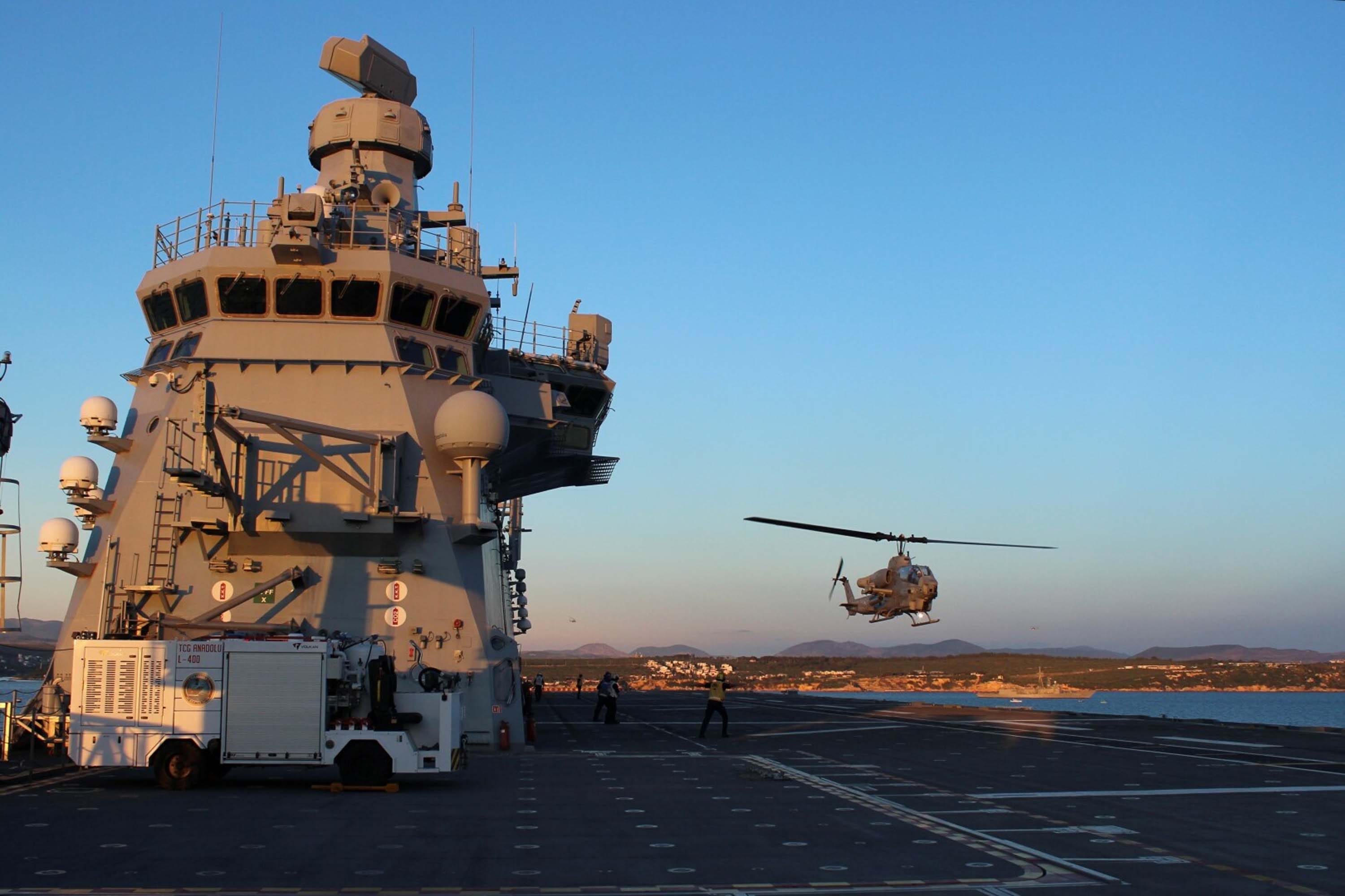 TCG Anadolu'nun imkan ve kabiliyetleri sergilendi
