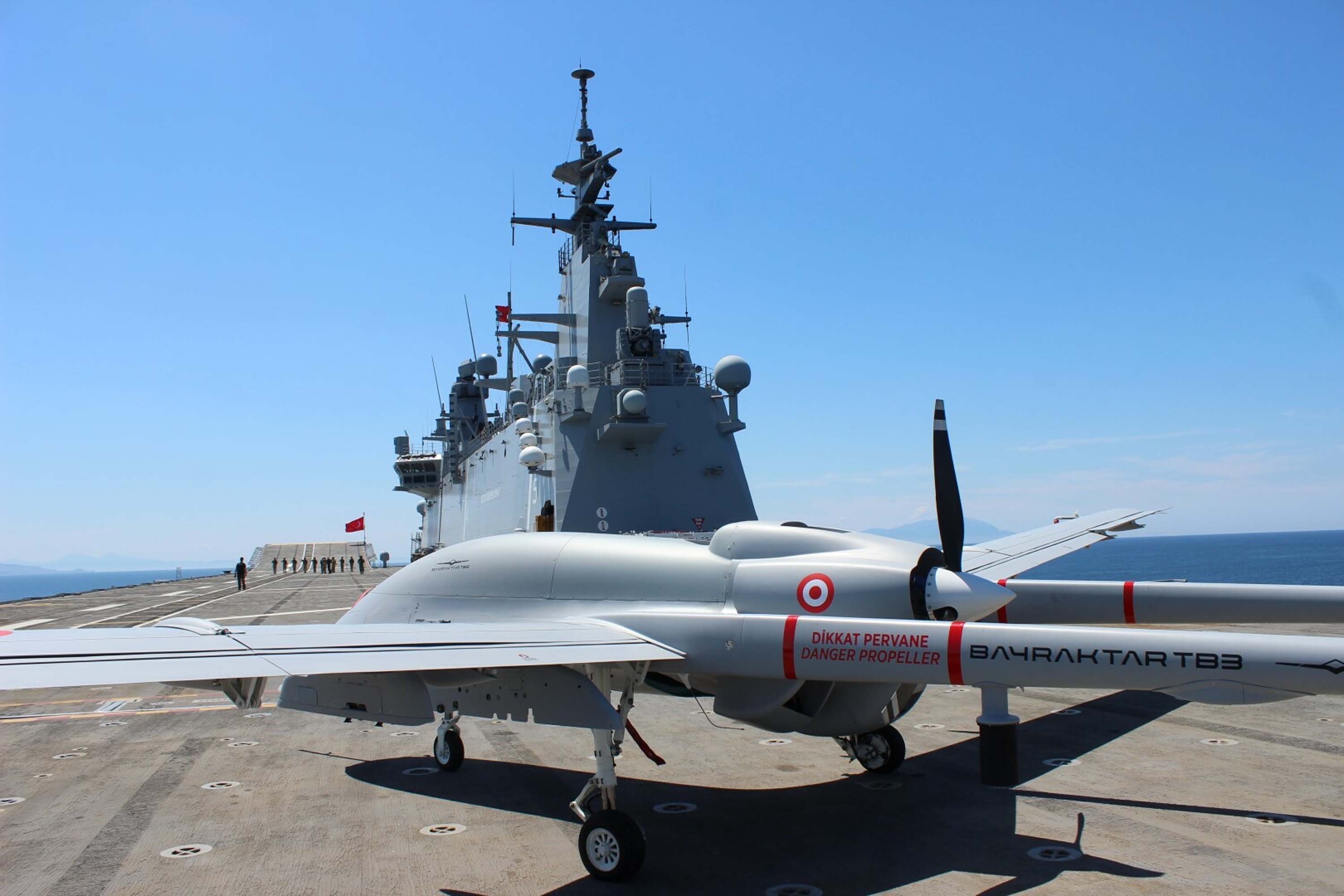 TCG Anadolu'nun imkan ve kabiliyetleri sergilendi