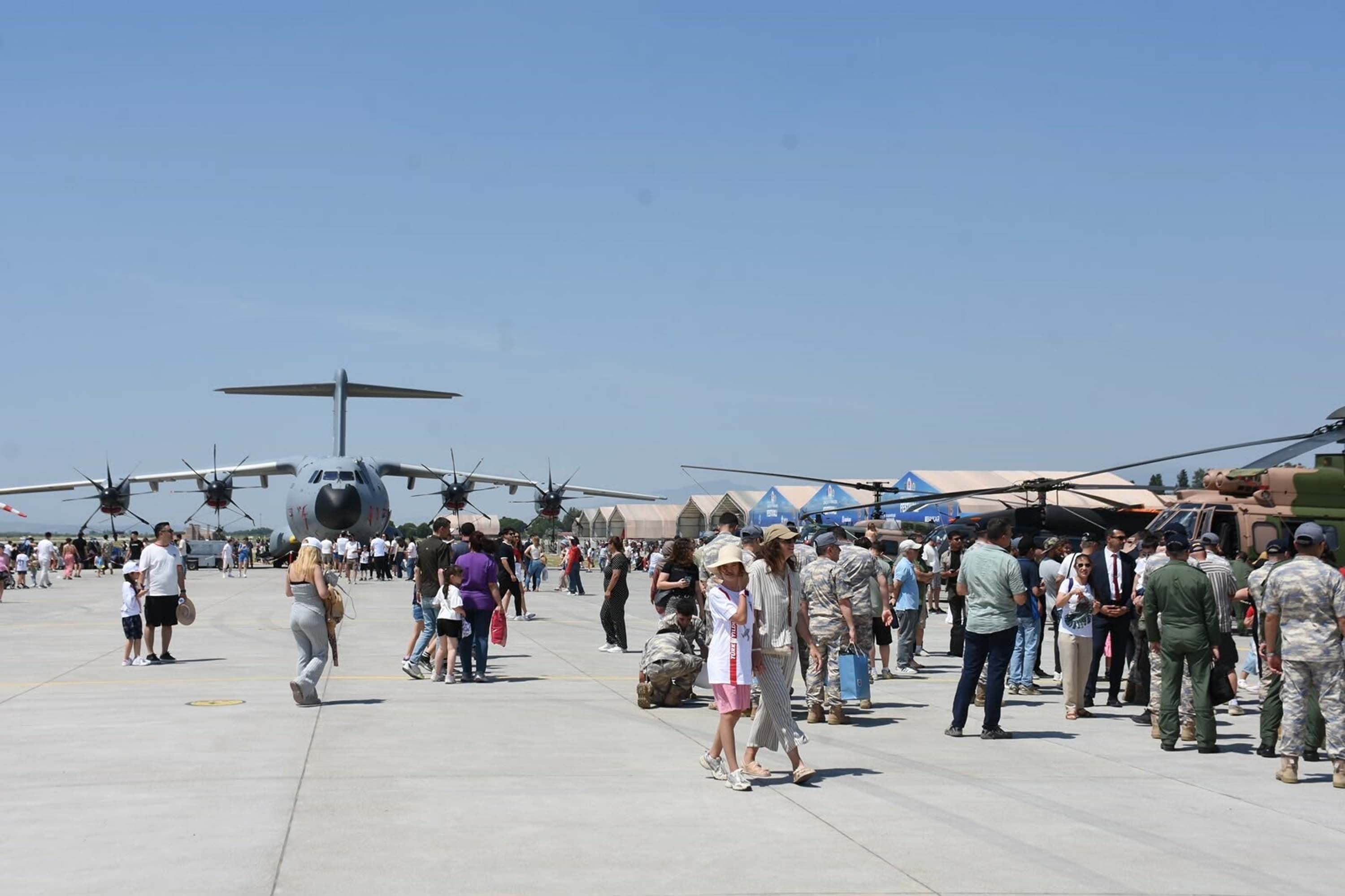 Gençlik ve Havacılık Festivali ikinci günde de ilgi gördü