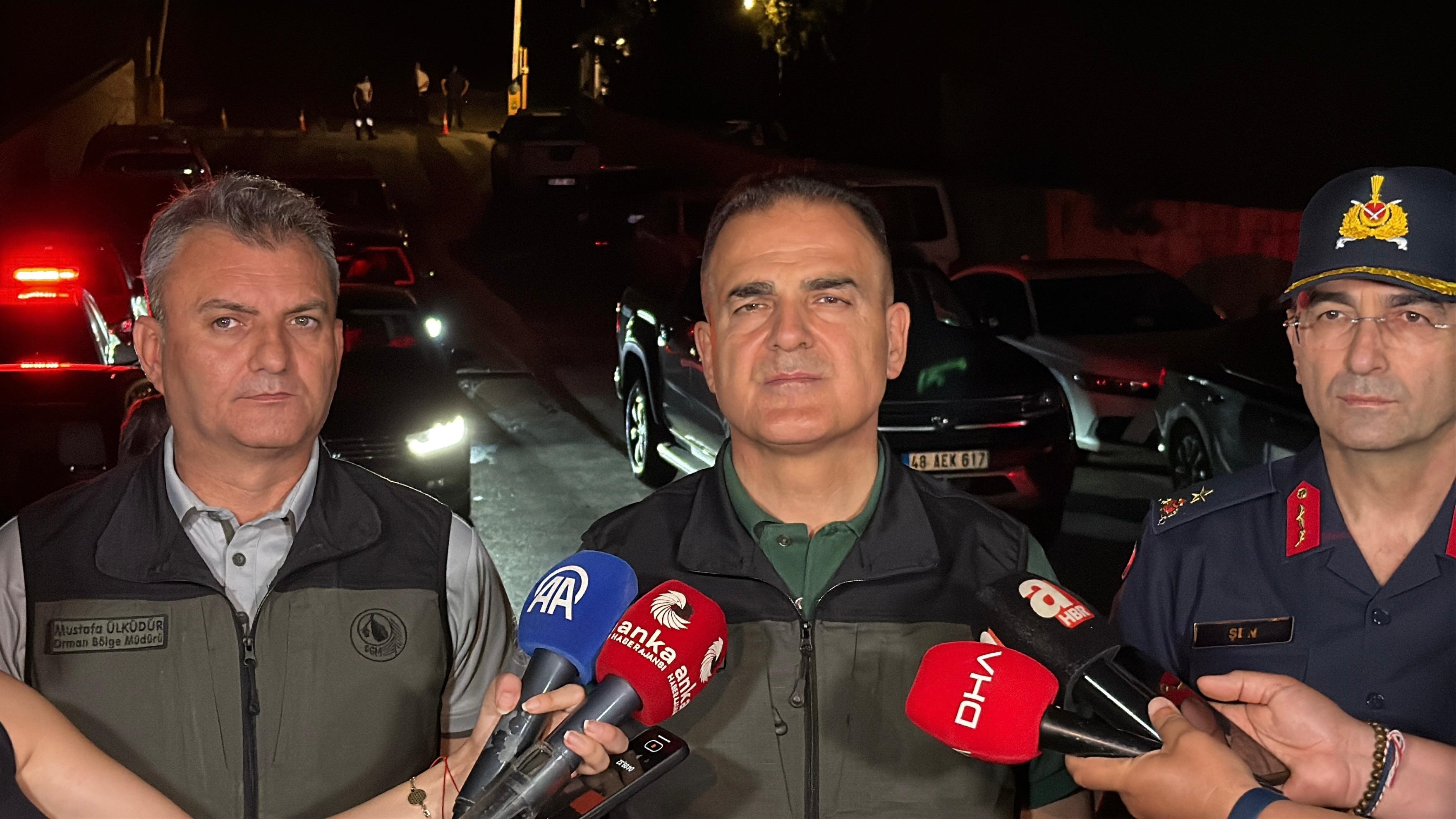 Milas'ta orman yangını