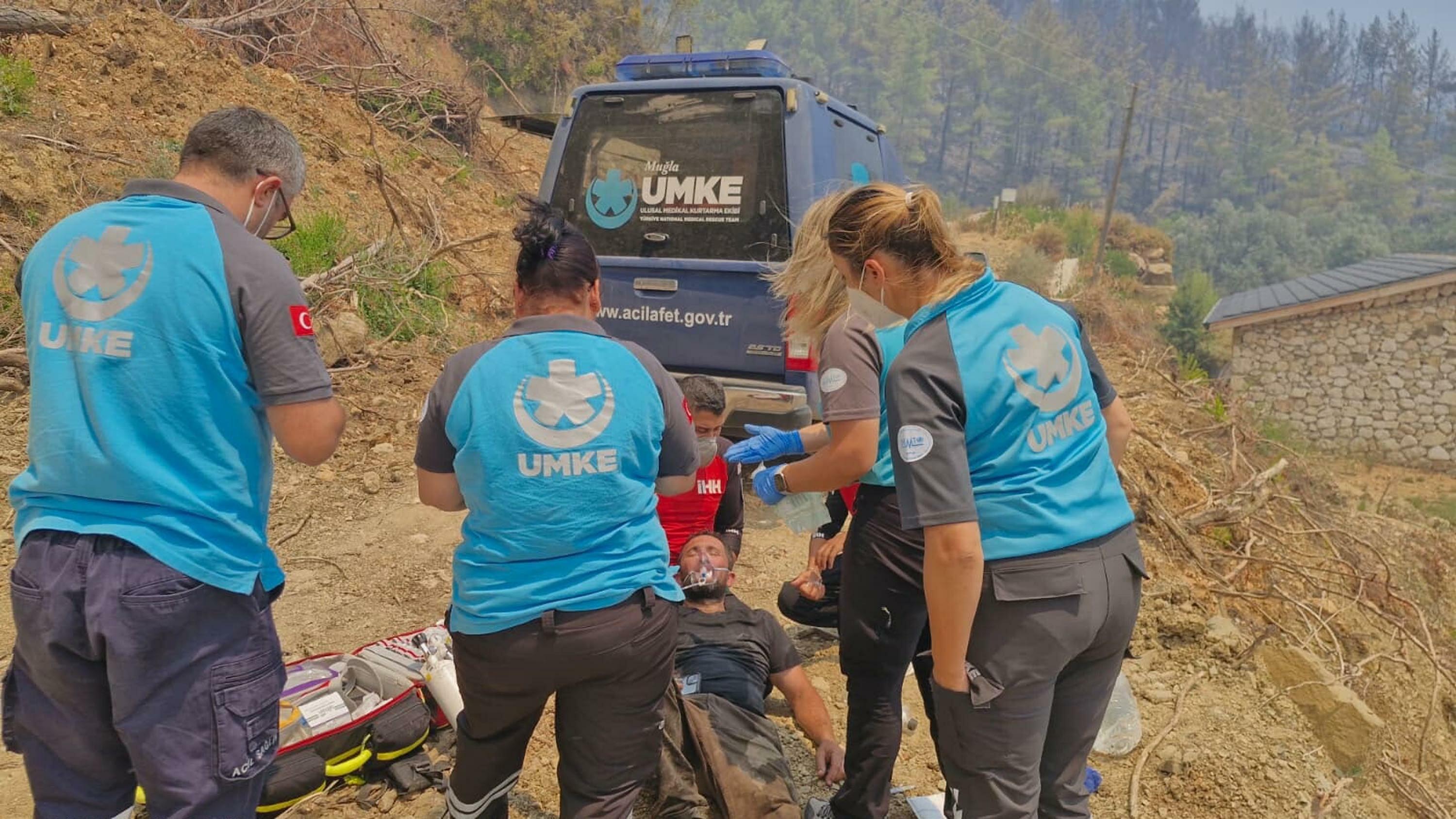 Muğla Seydikemer'de orman yangını