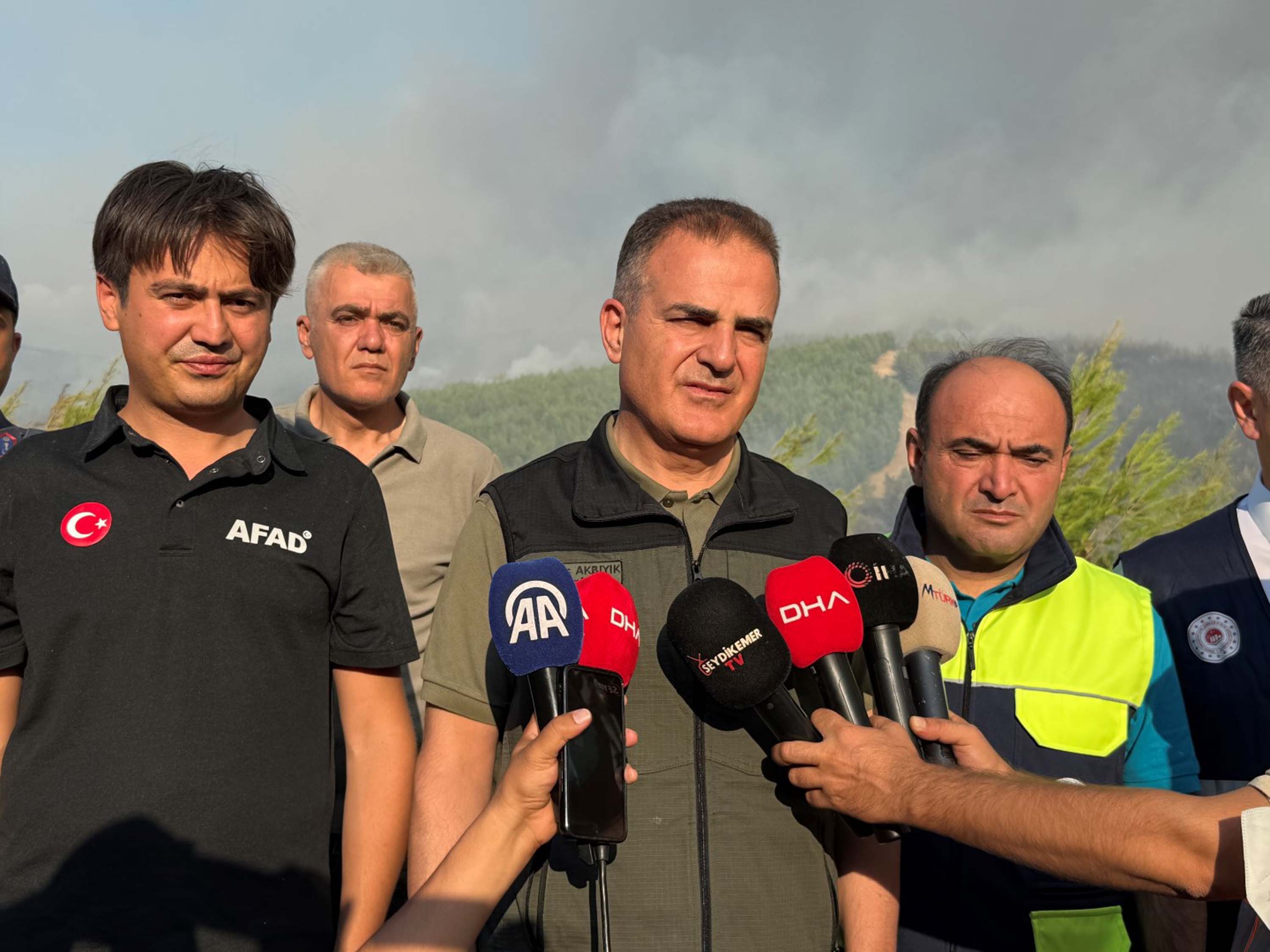 Muğla Seydikemer'de orman yangını