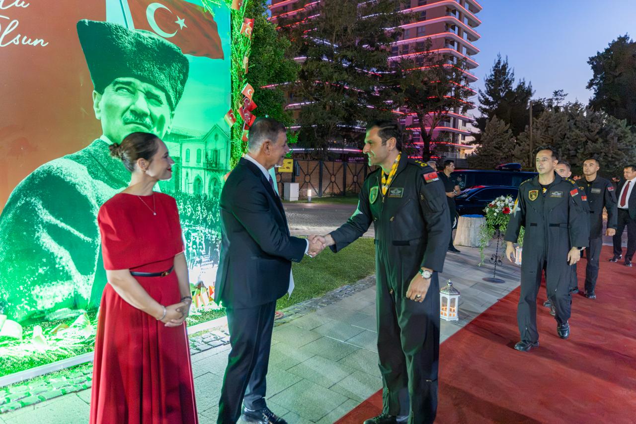İzmir'in kurtuluşunun 104'üncü yılına özel resepsiyon