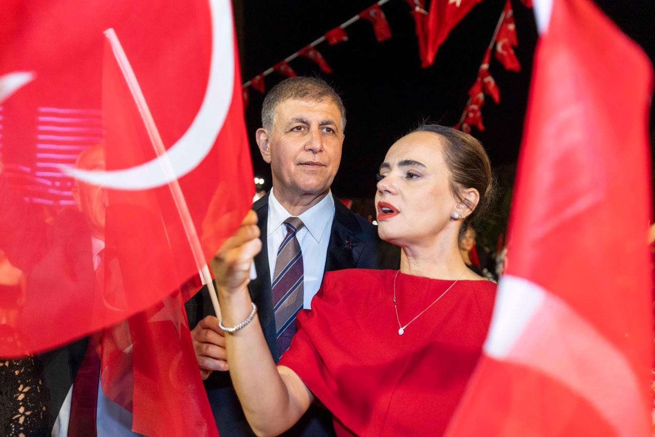 İzmir'in kurtuluşunun 104'üncü yılına özel resepsiyon