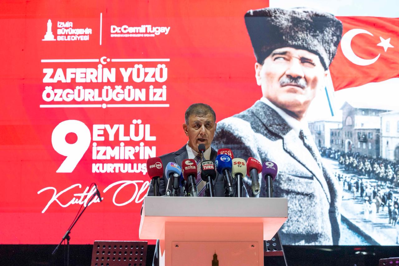İzmir'in kurtuluşunun 104'üncü yılına özel resepsiyon