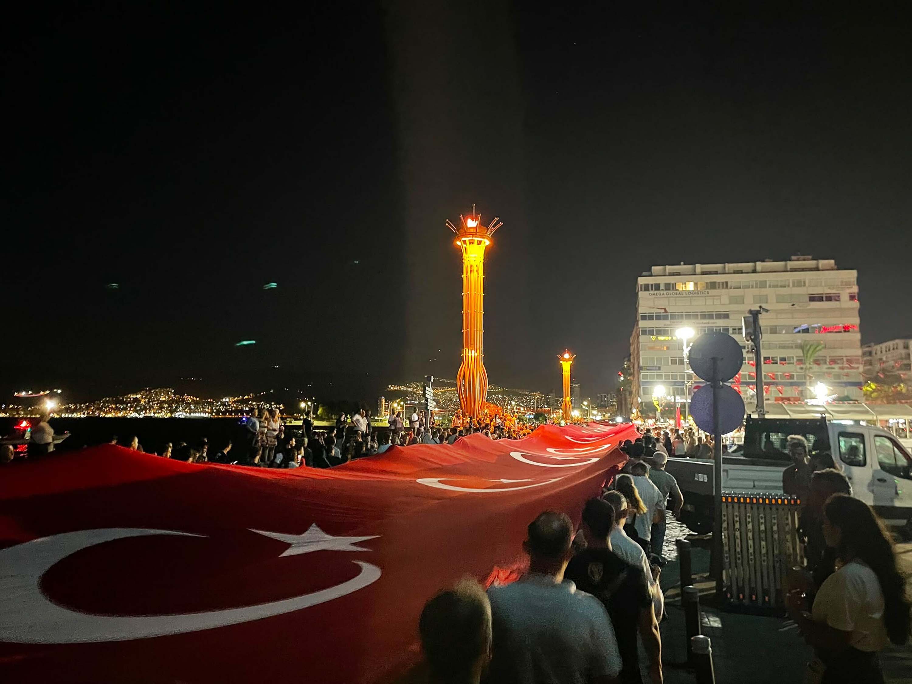 9 Eylül coşkusu fener alayıyla son buldu