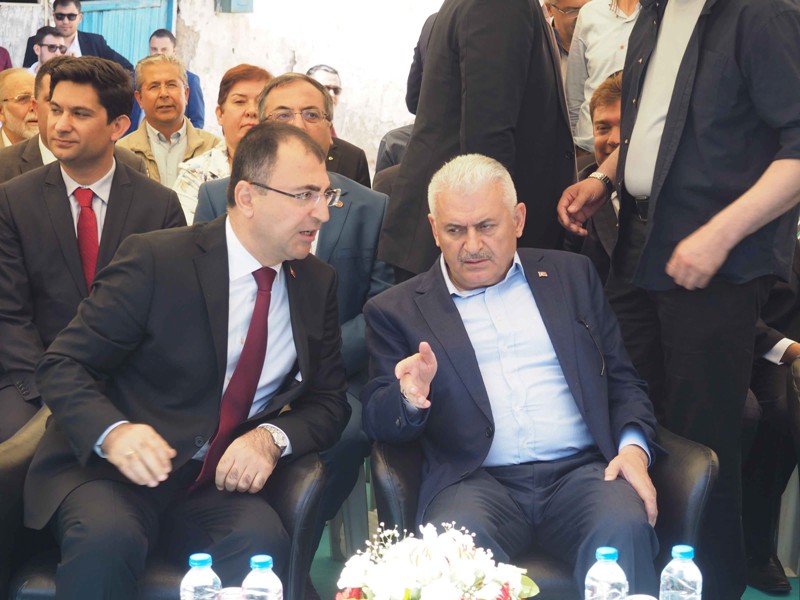 Bakan Yıldırım'ın İzmir ziyareti