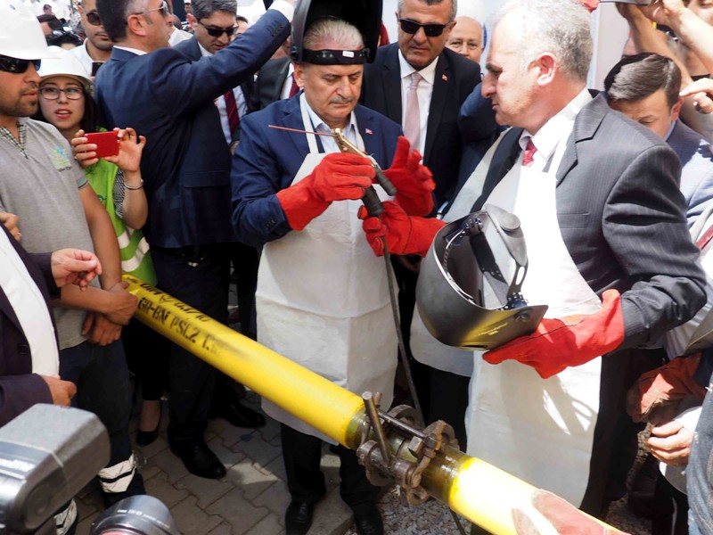 Bakan Yıldırım'ın İzmir ziyareti