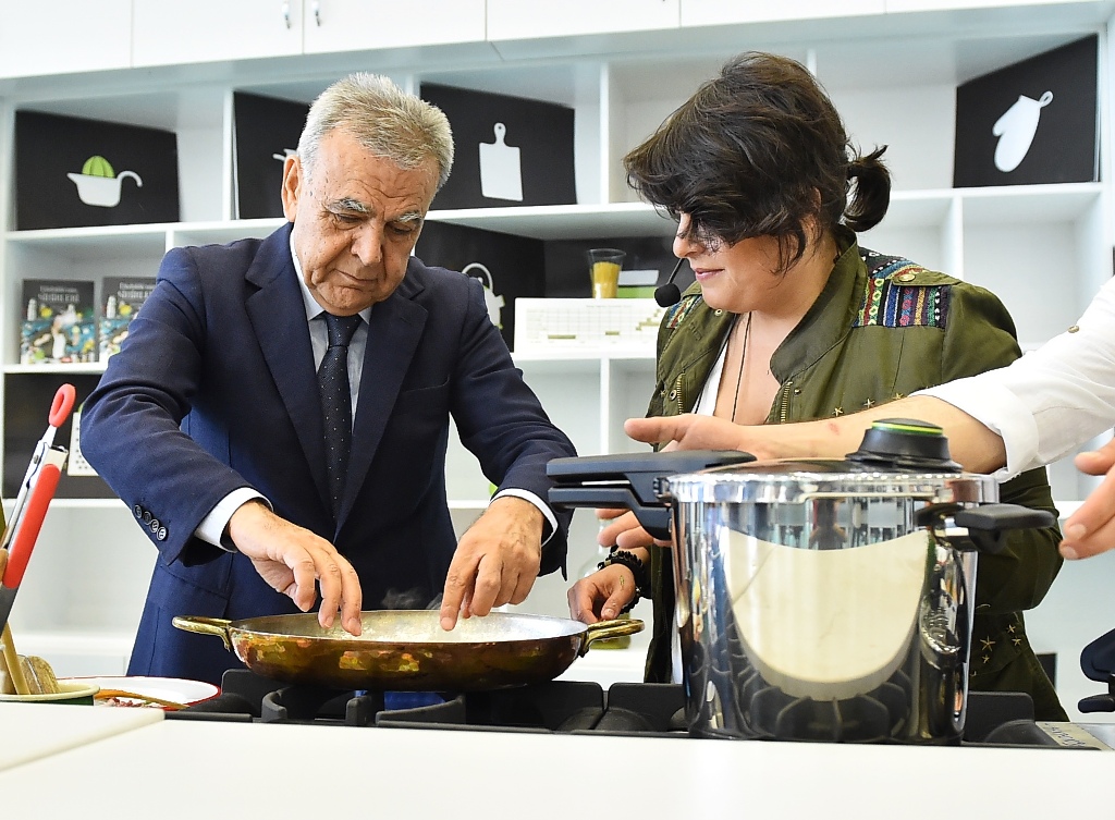 Başkan mutfakta
