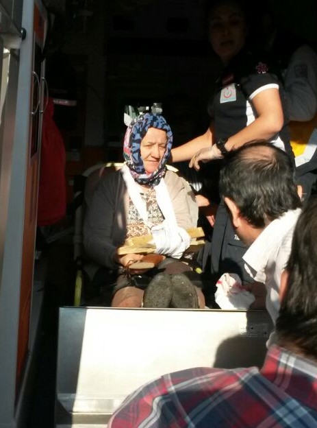 Bursa'daki patlama bölgesinden ilk kareler