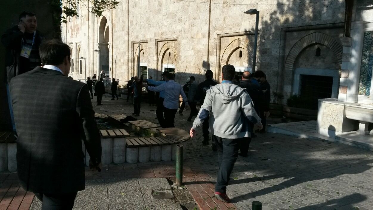 Bursa'daki patlama bölgesinden ilk kareler