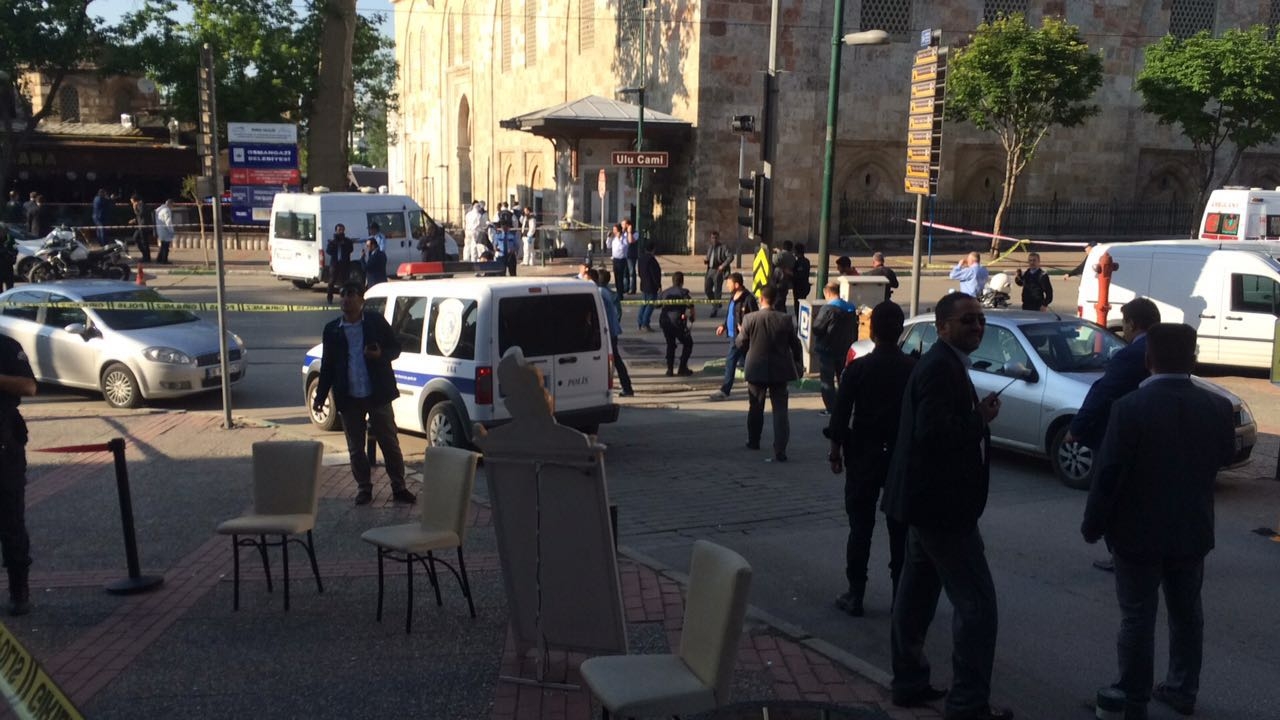 Bursa'daki patlama bölgesinden ilk kareler