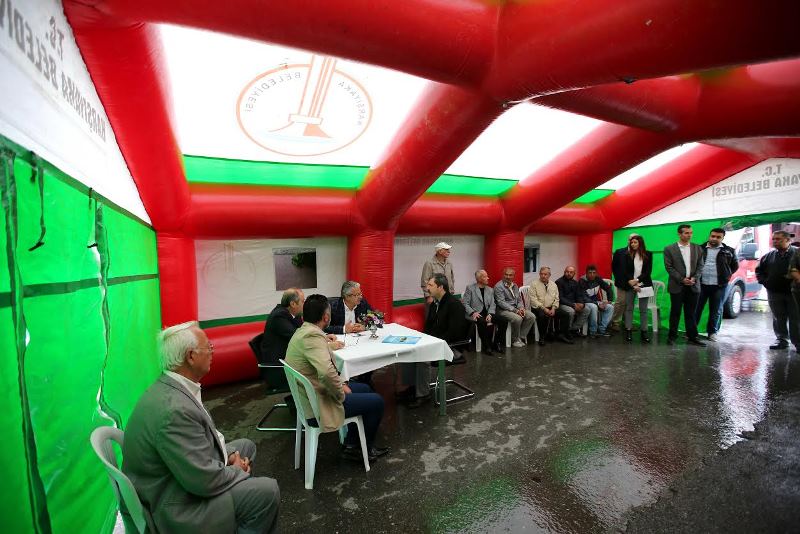 Seyyar Makam Odası'nı Örnekköy'e taşıdı