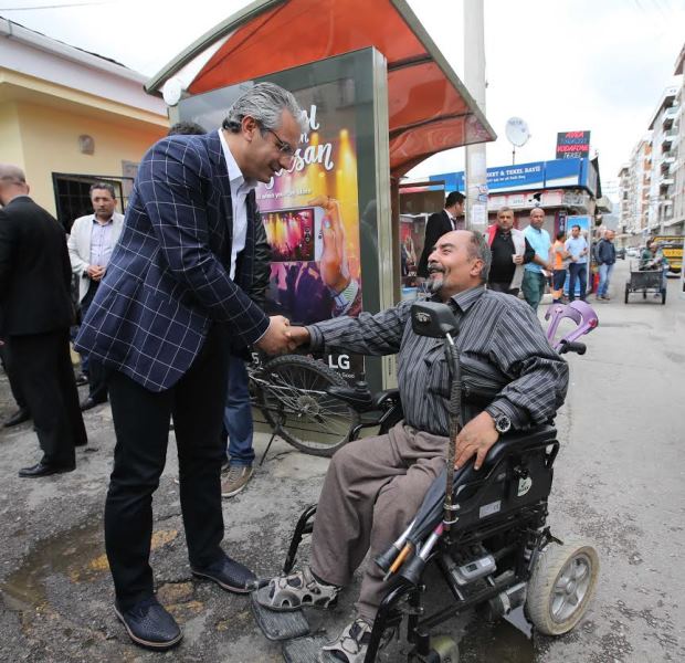 Seyyar Makam Odası'nı Örnekköy'e taşıdı